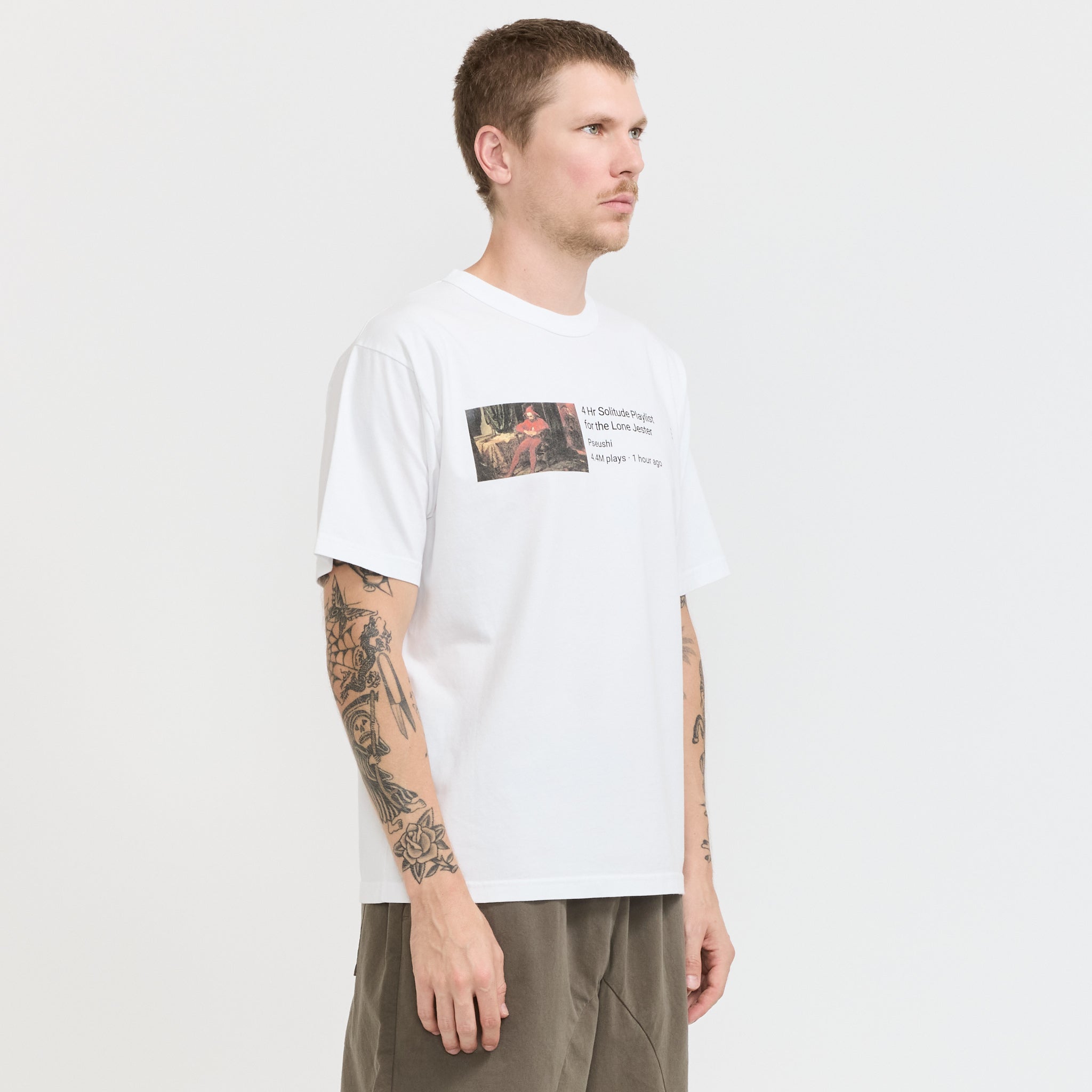 Pseushi | Jester Tee White | Maplestore