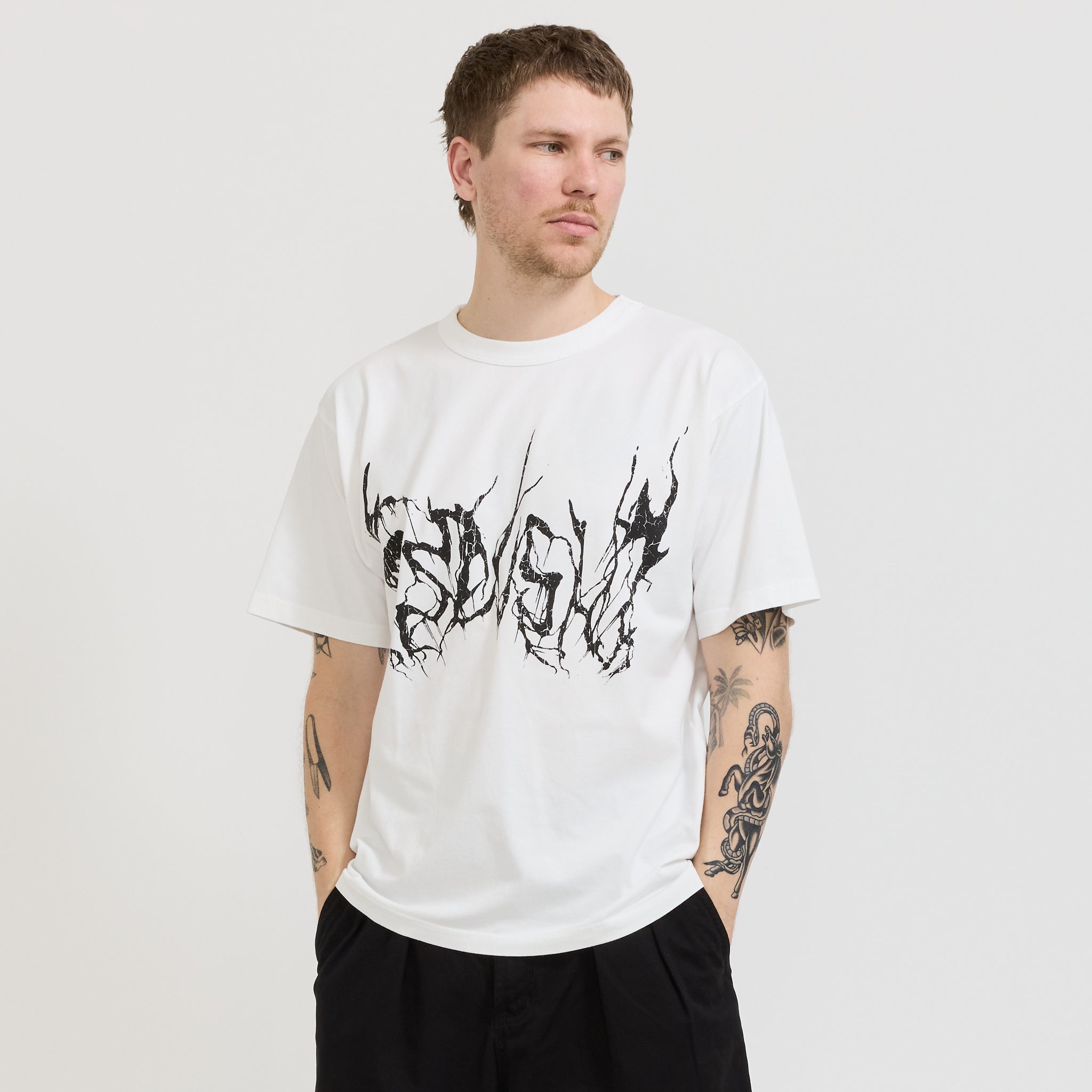 Pseushi | Metal Tee White | Maplestore