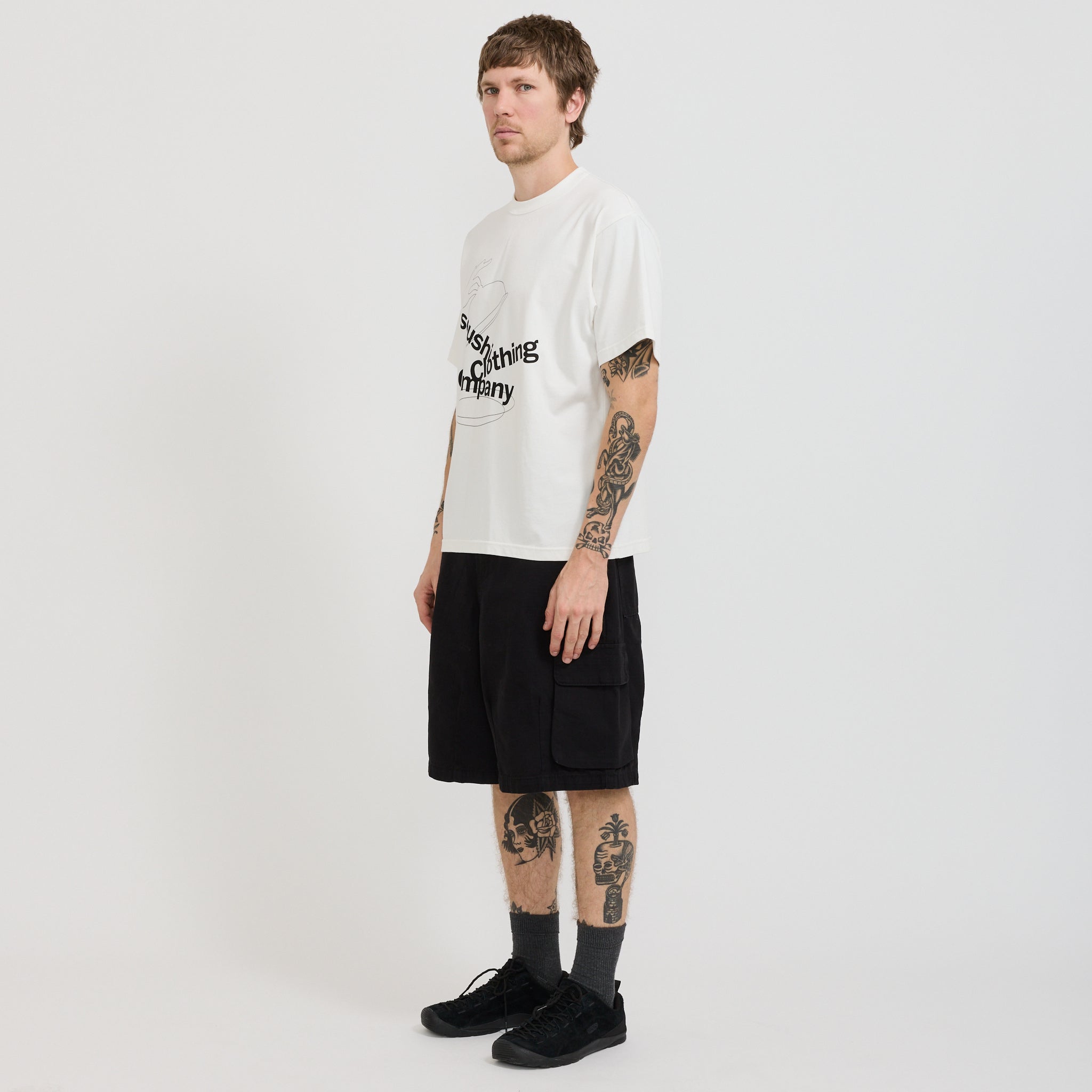 Service Tee White