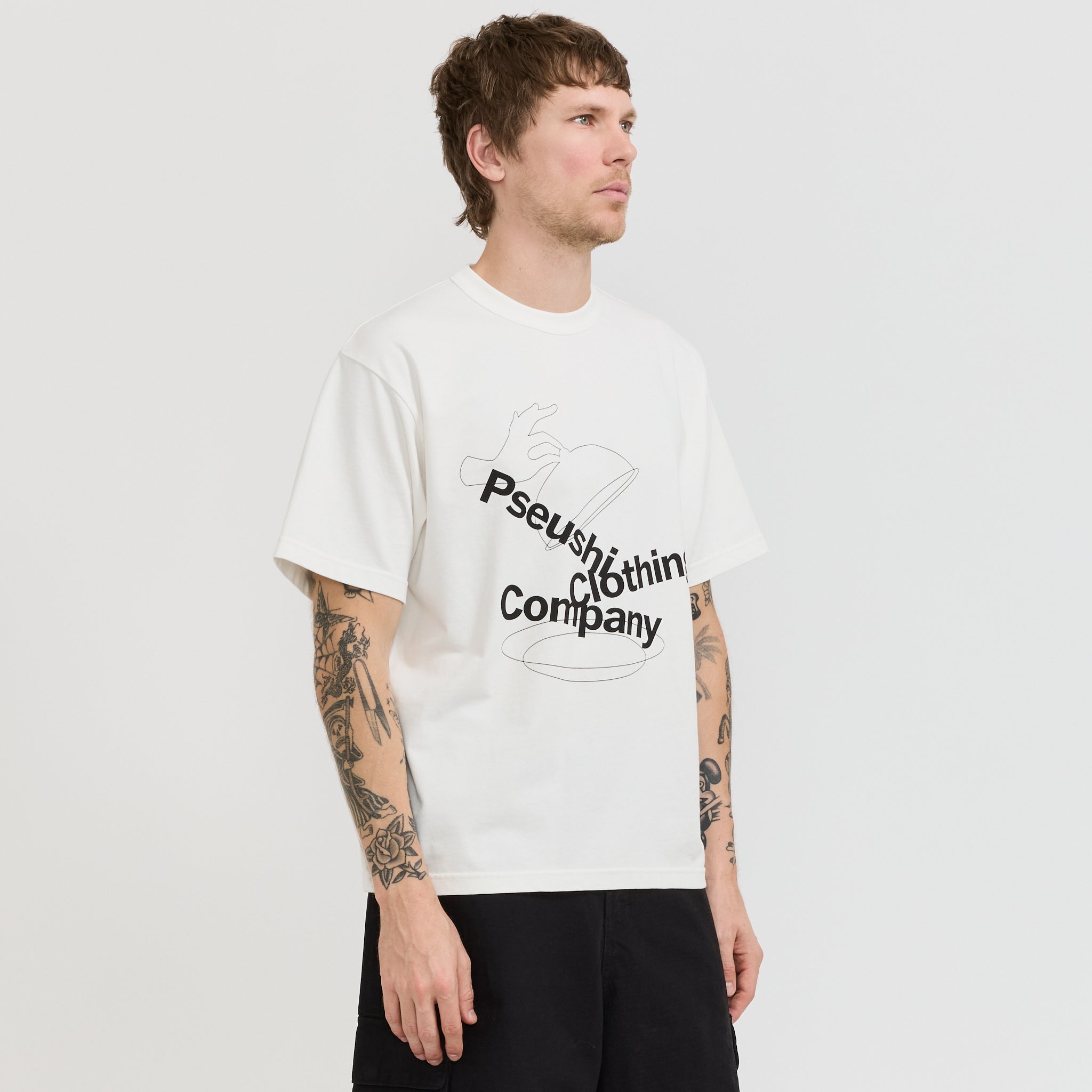 Service Tee White