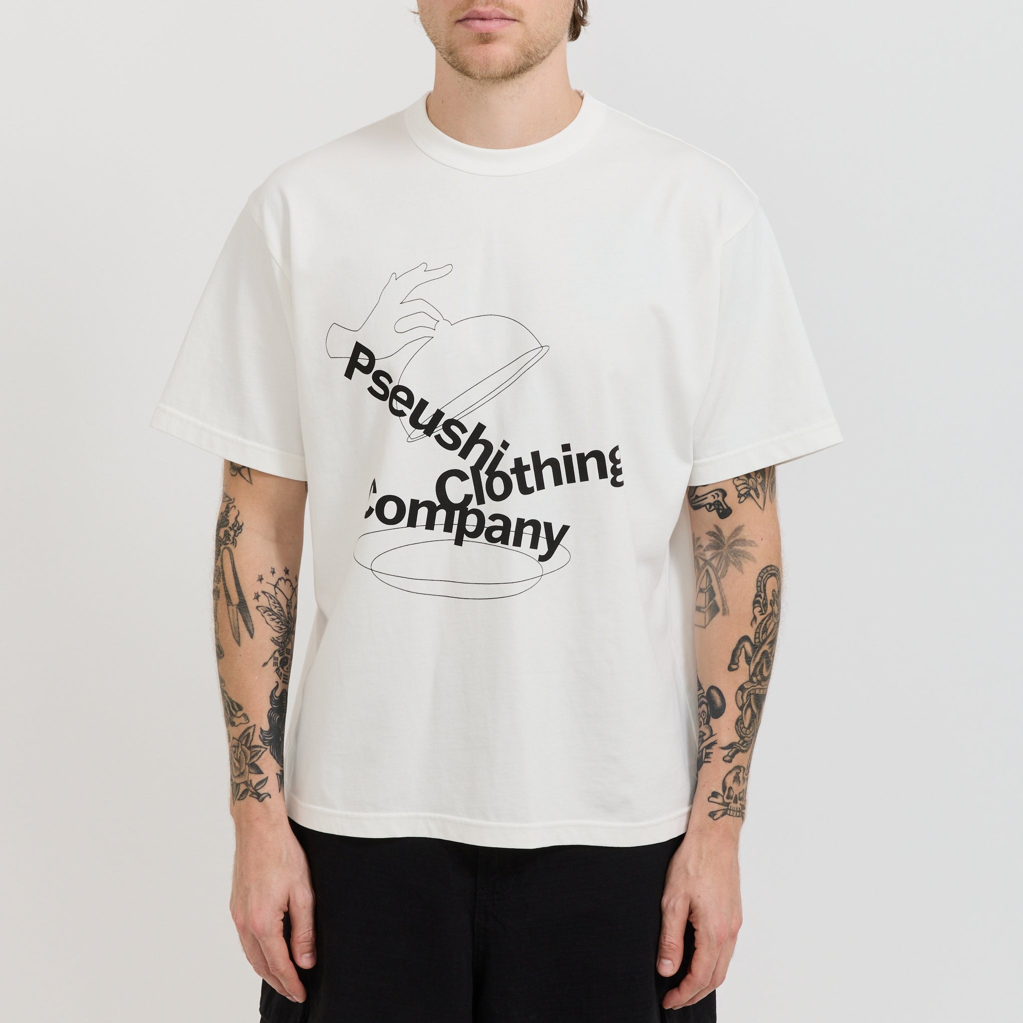 Service Tee White