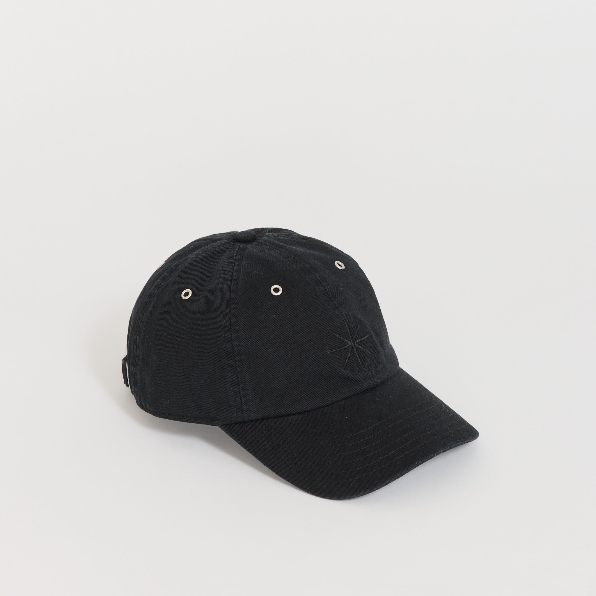 Star Cap Washed Black