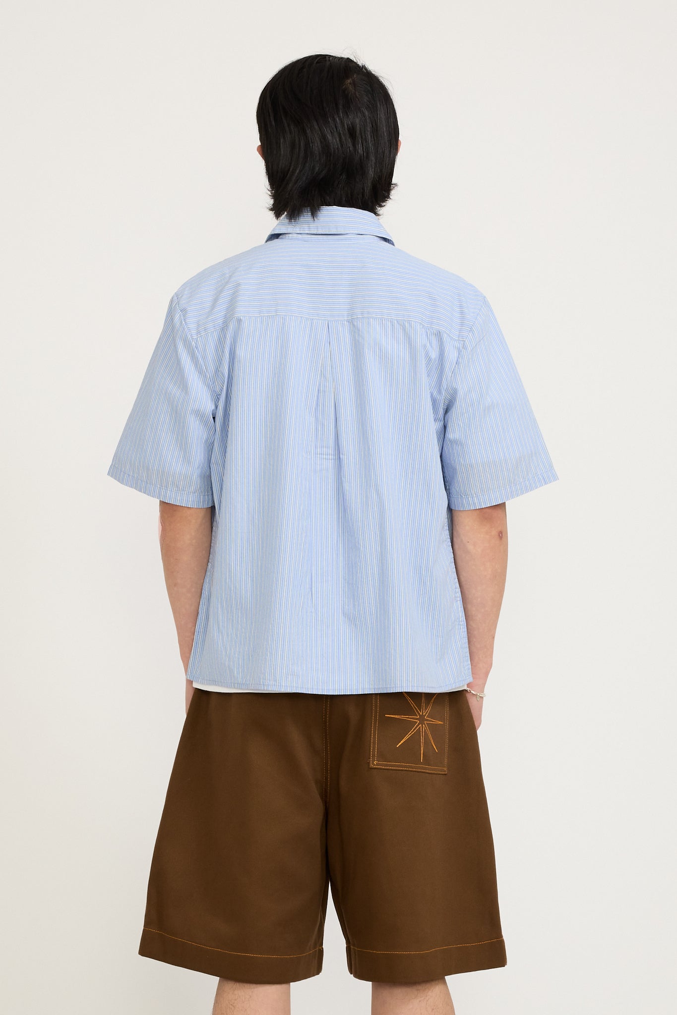 Pseushi | Summer Shirt Blue Stripes | Maplestore