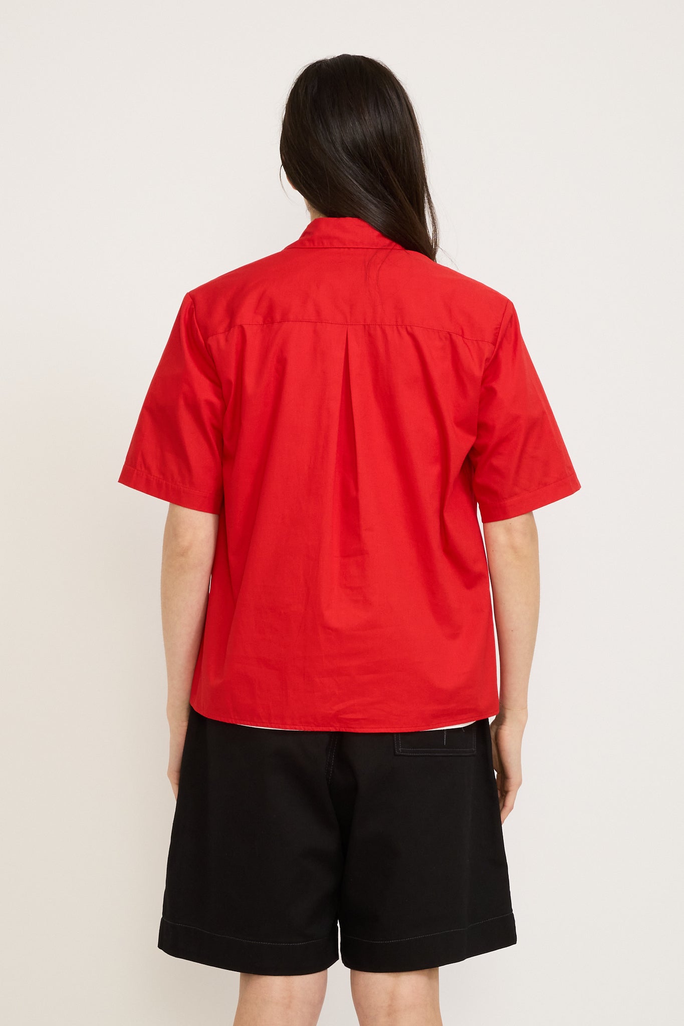 Pseushi | Summer Shirt Cherry Red Womens | Maplestore