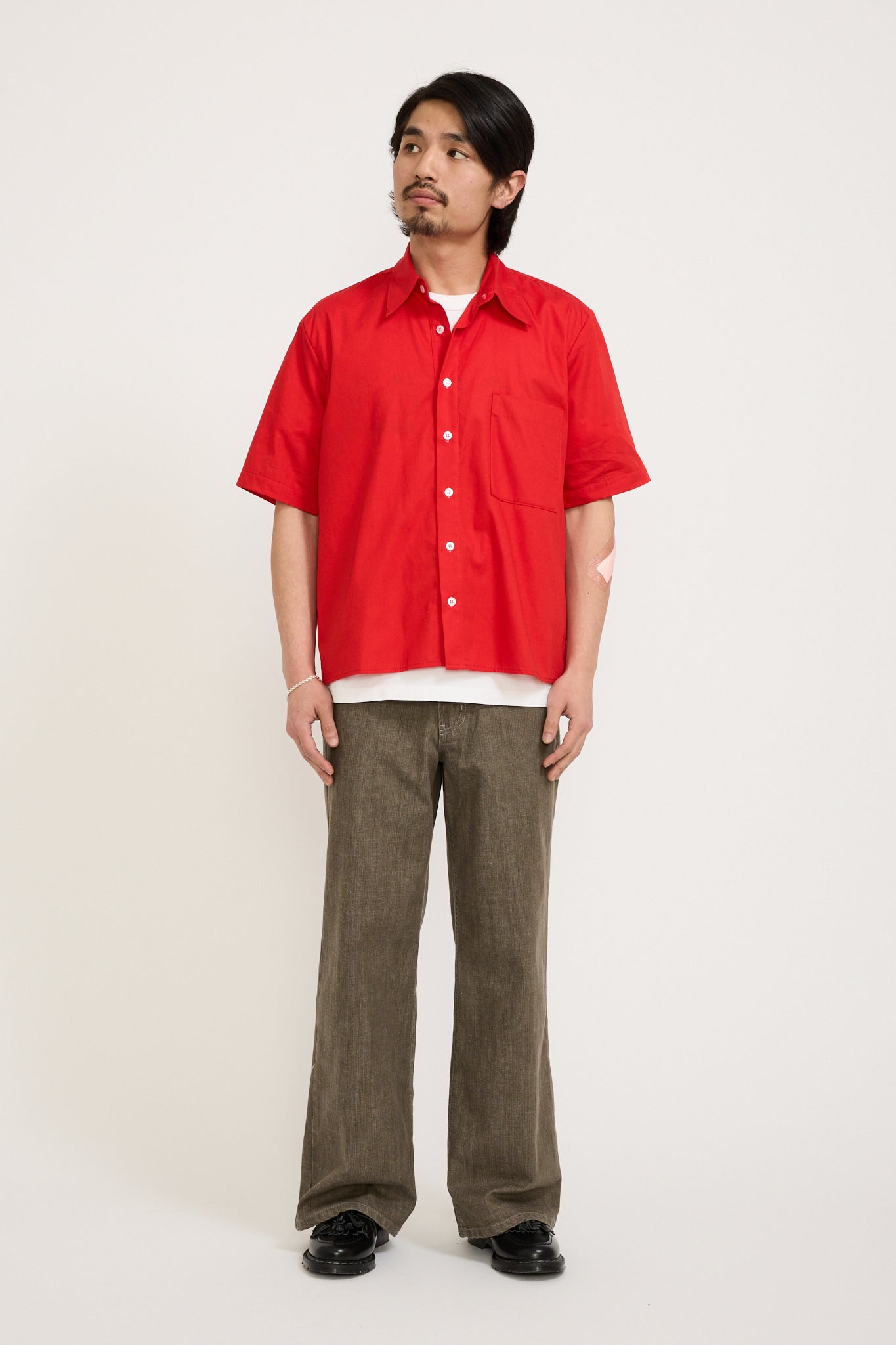 Summer Shirt Cherry Red