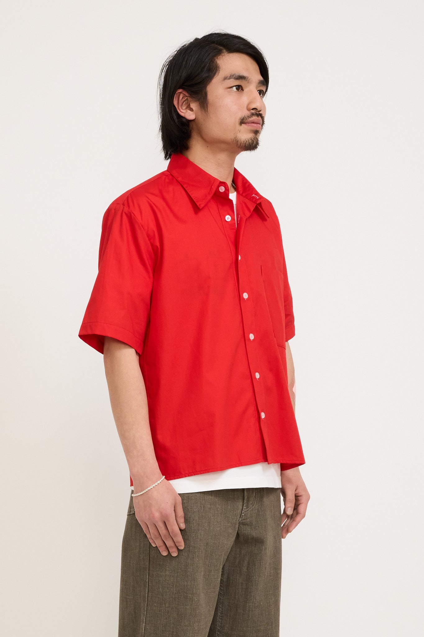 Pseushi | Summer Shirt Cherry Red | Maplestore