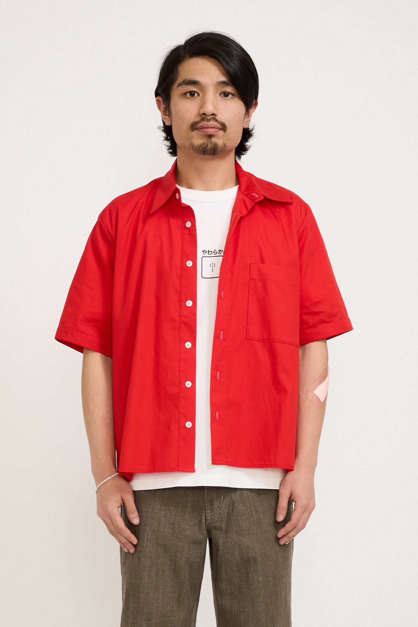 Pseushi | Summer Shirt Cherry Red | Maplestore