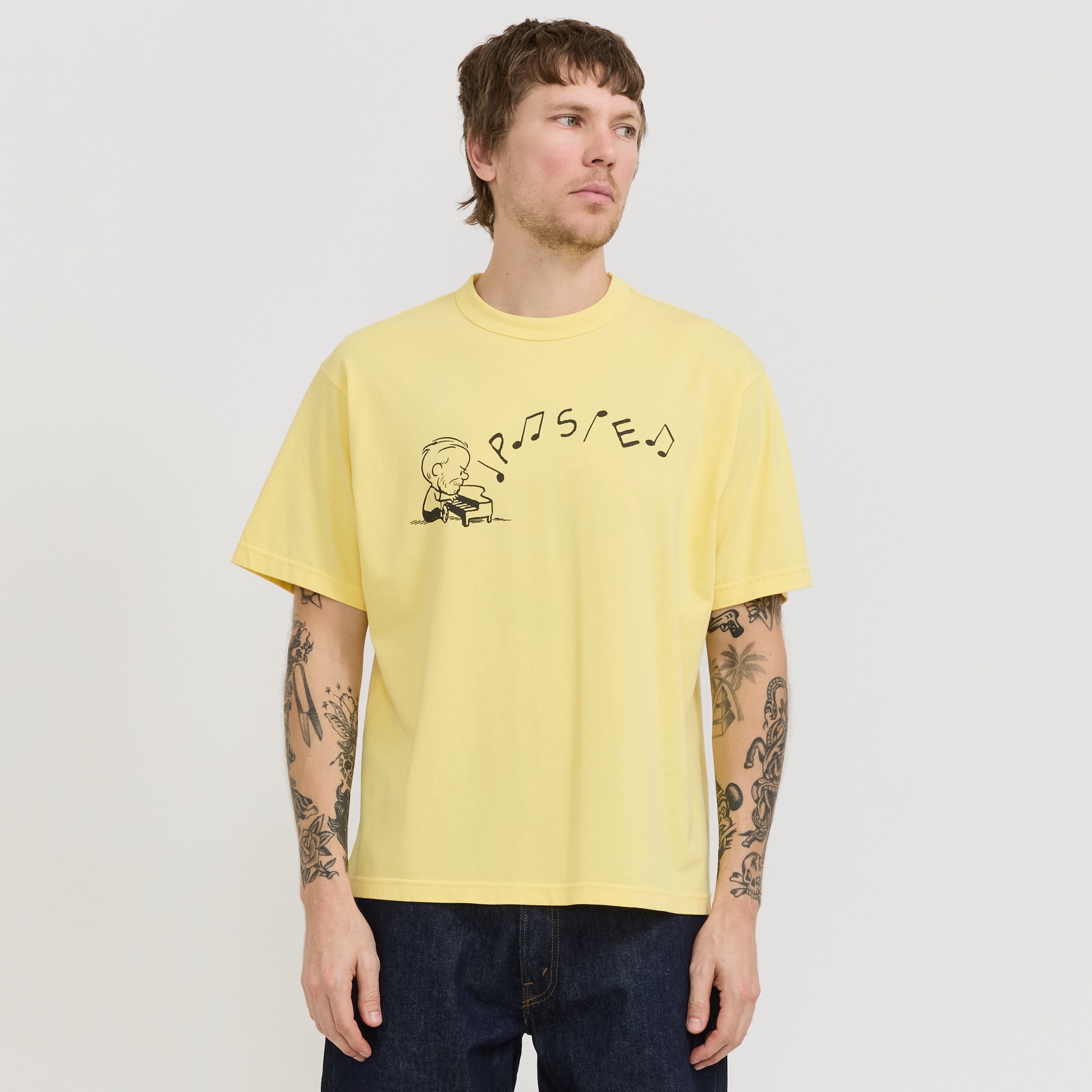 Swan Tee Yellow