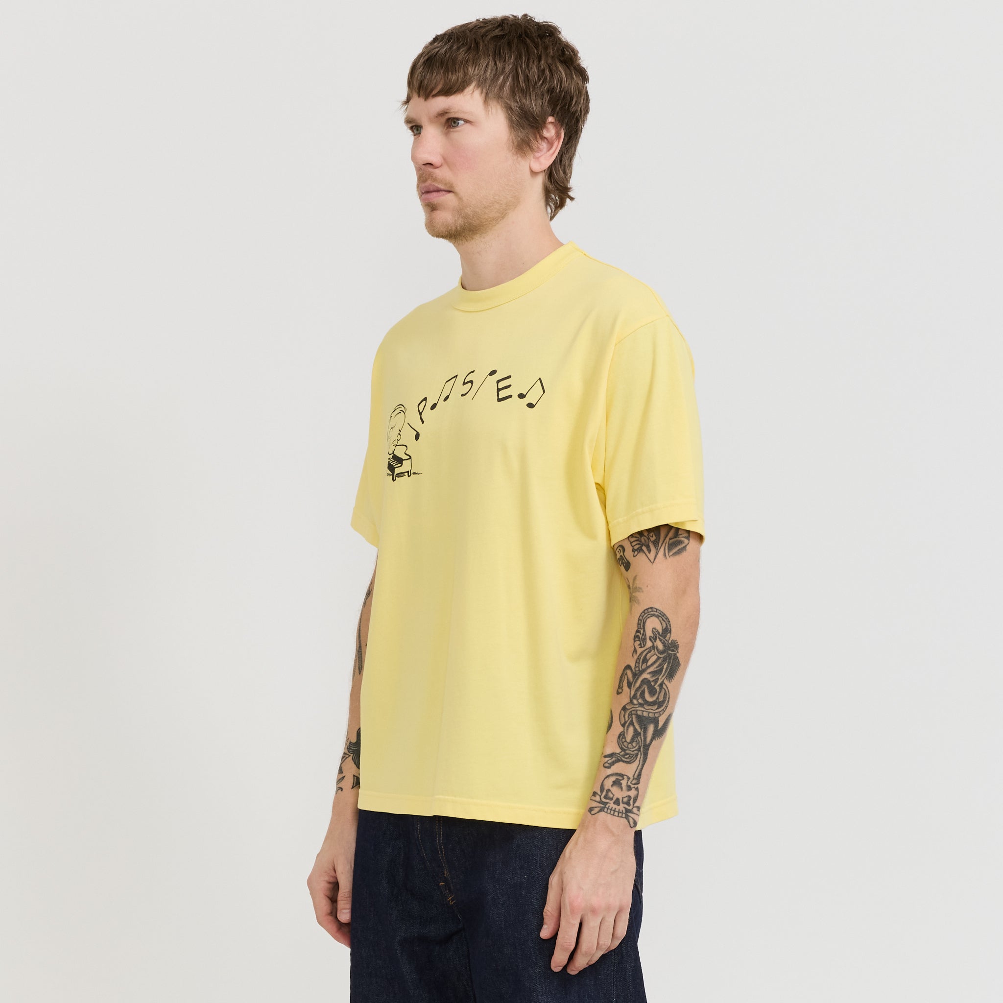 Swan Tee Yellow