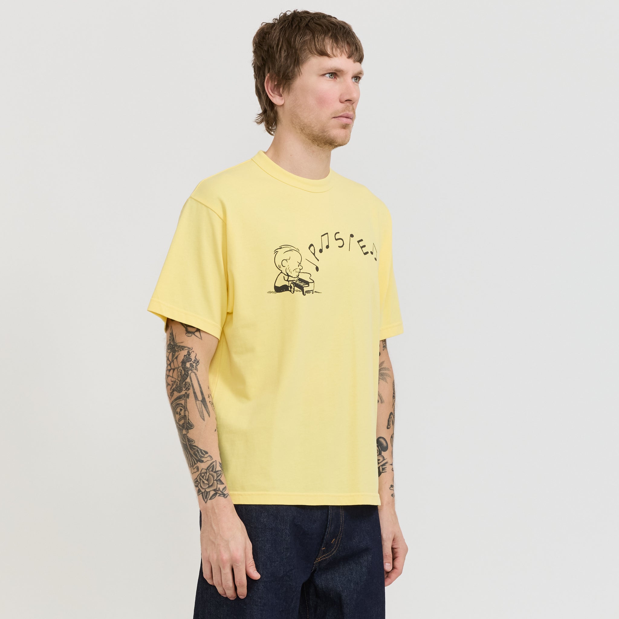 Swan Tee Yellow