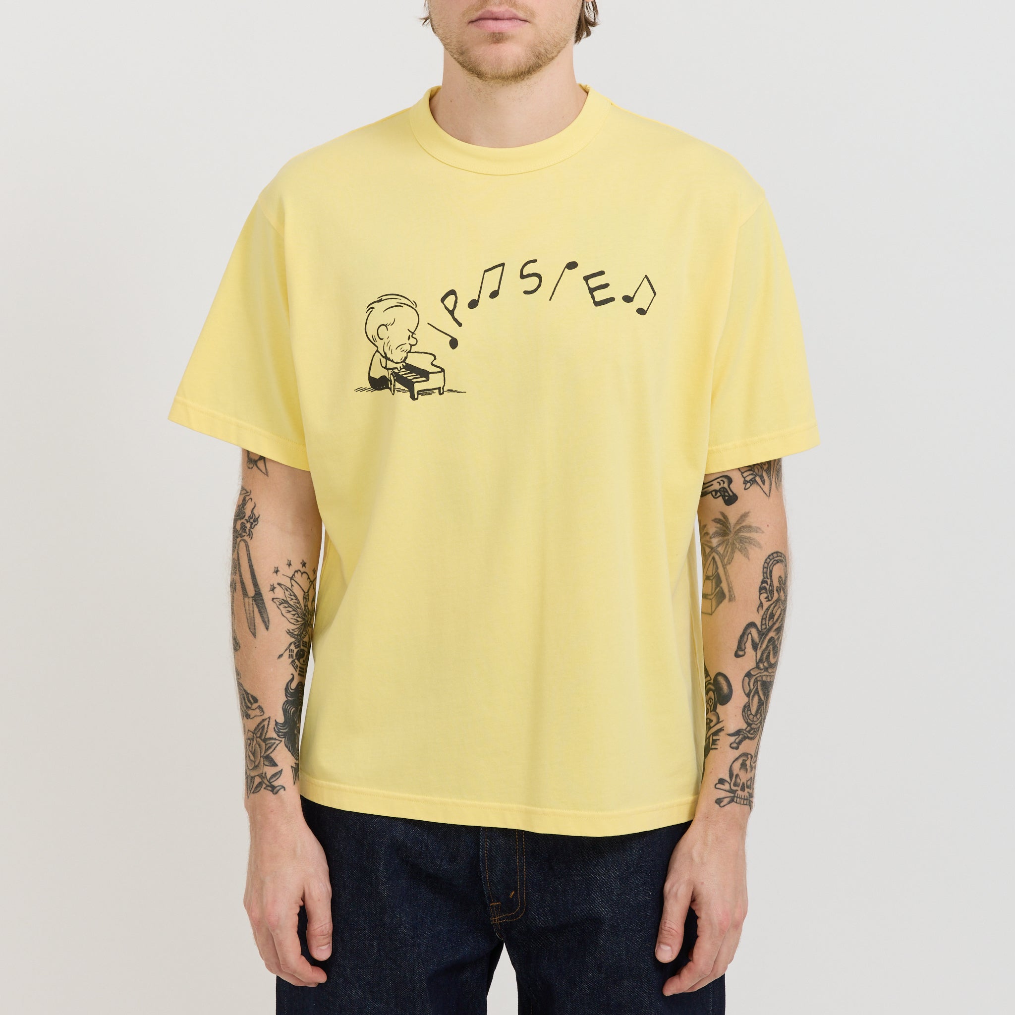 Swan Tee Yellow