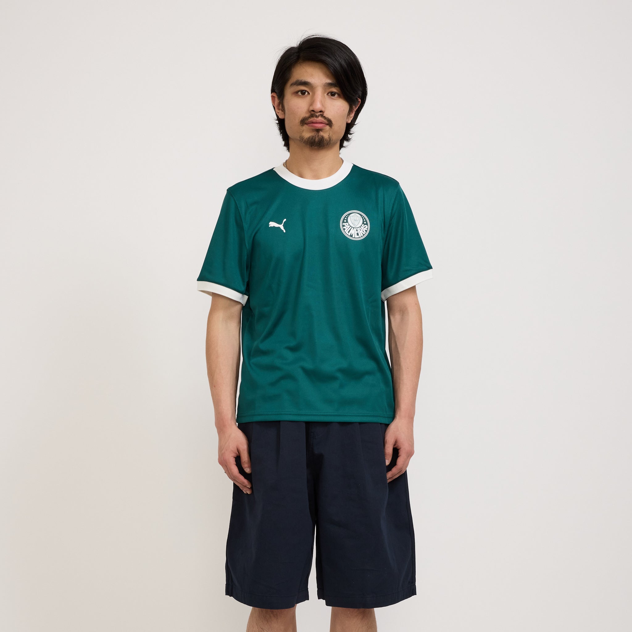 Puma x Palmeiras Ringer Tee Malachite