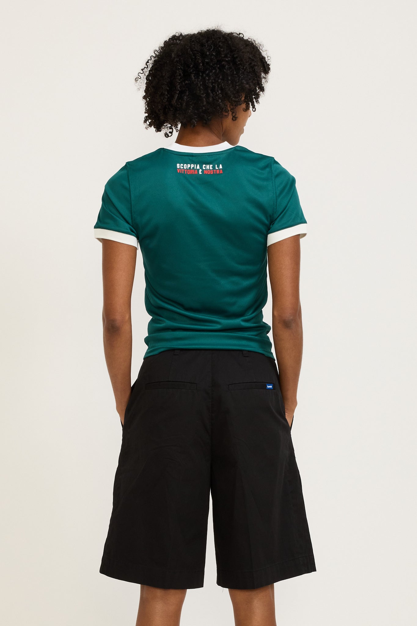 Puma x Palmeiras Ringer Tee Malachite Womens