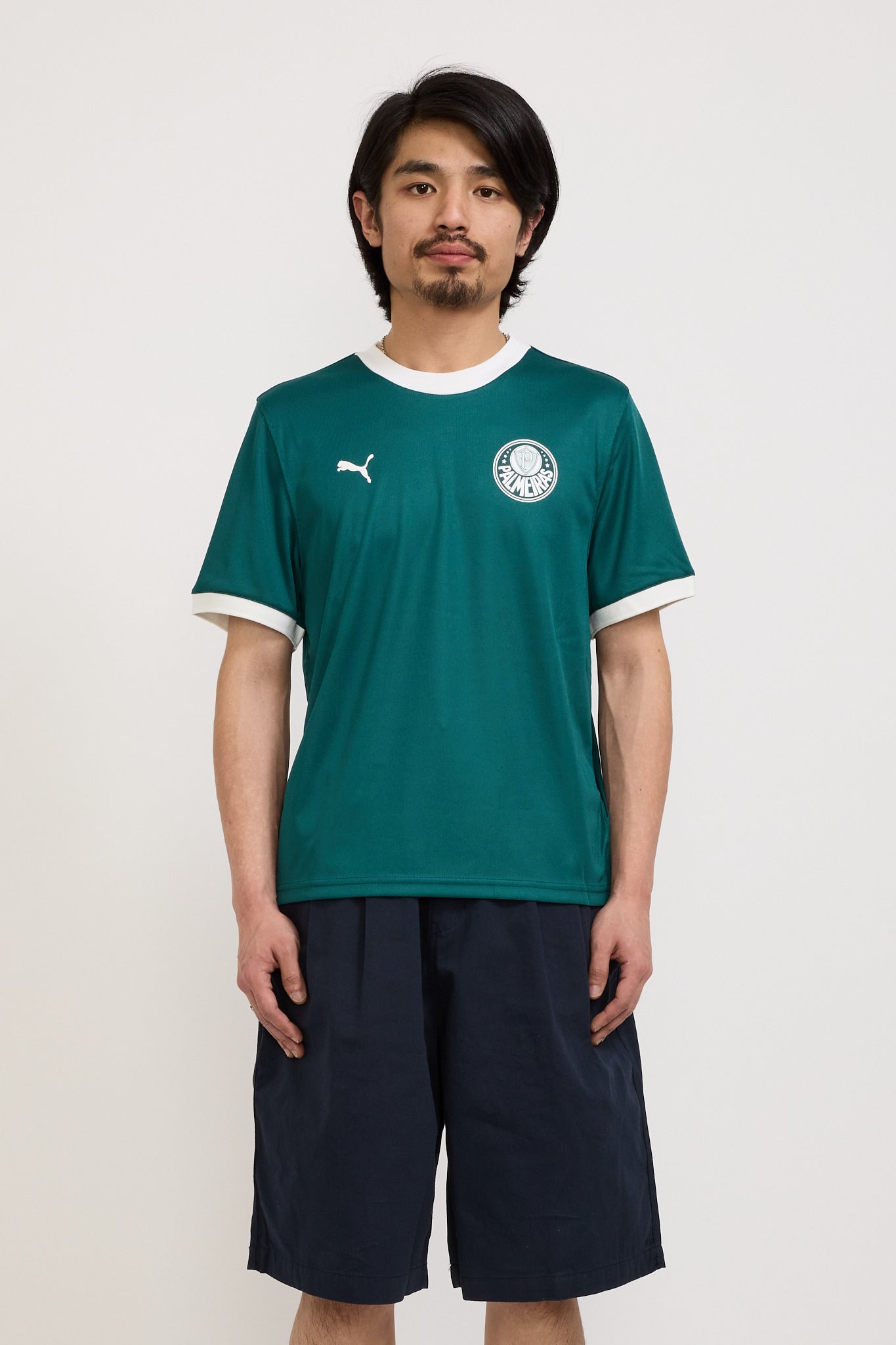 Puma x Palmeiras Ringer Tee Malachite