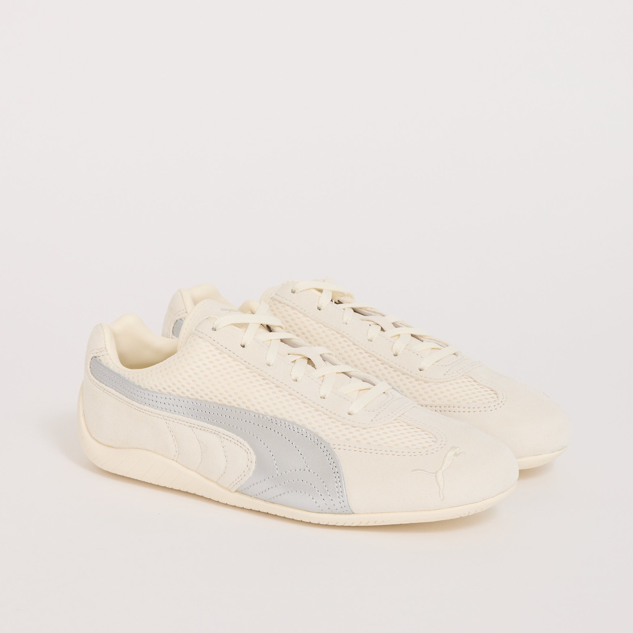 Speedcat Premium Frosted Ivory/Matte Silver