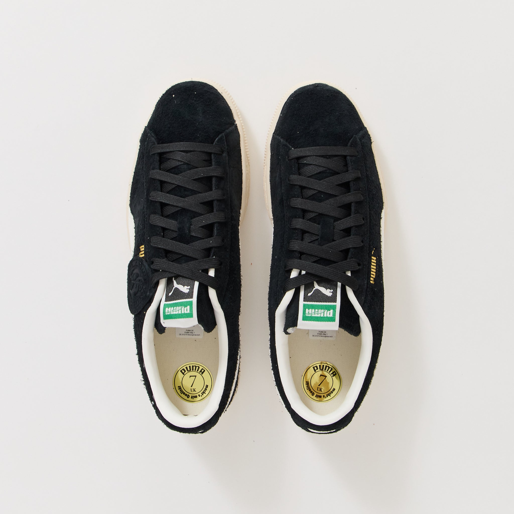 Puma | Suede Charles F. Stead I Puma Black/Puma White | Maplestore