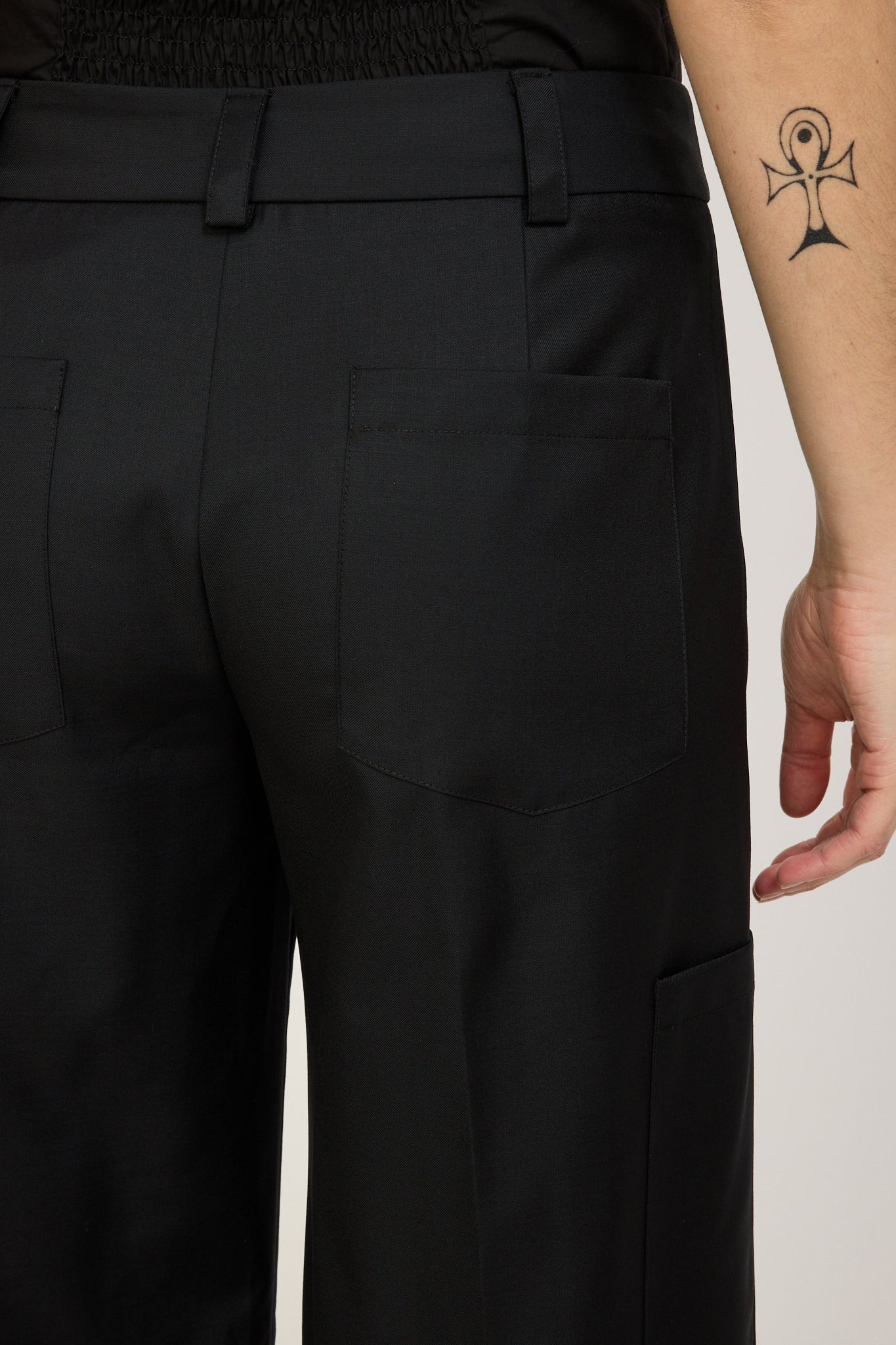 Permanent Vacation | Compound Trouser Black | Maplestore