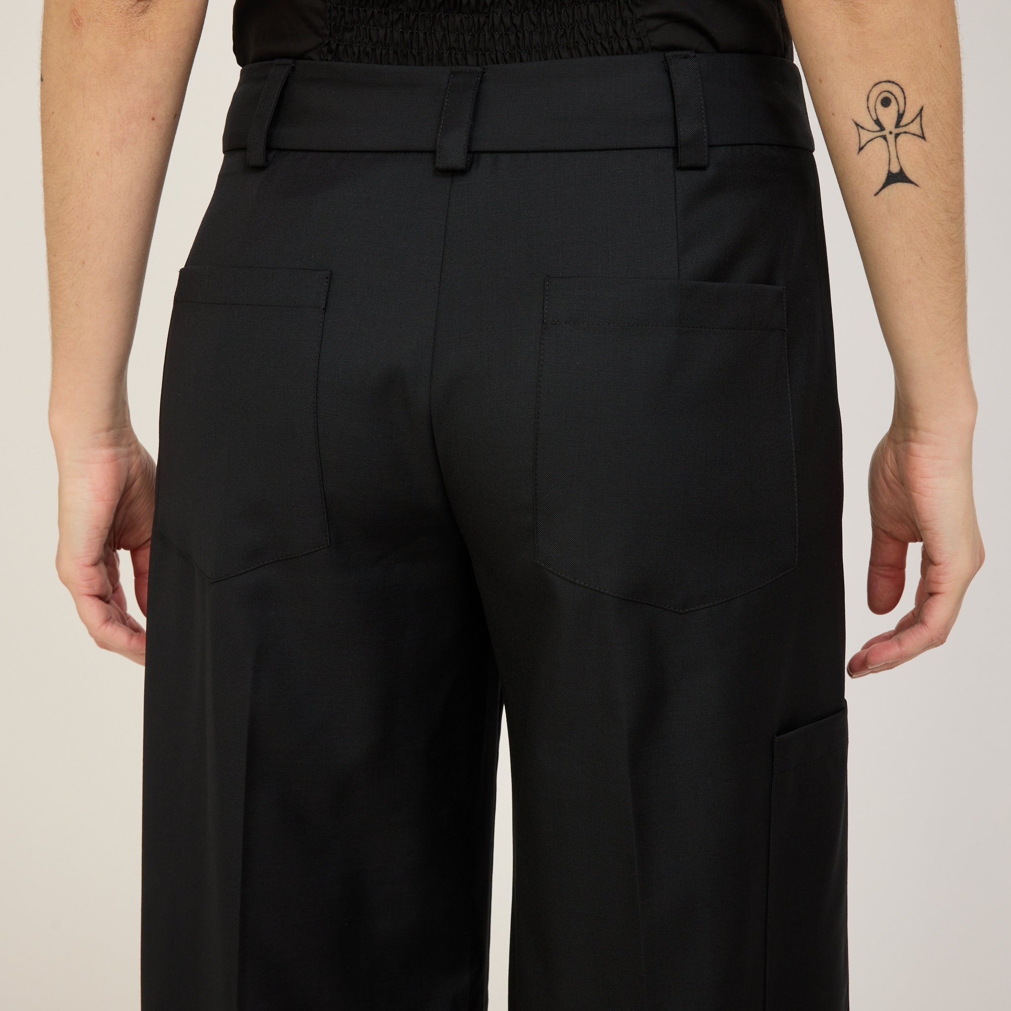 Permanent Vacation | Compound Trouser Black | Maplestore