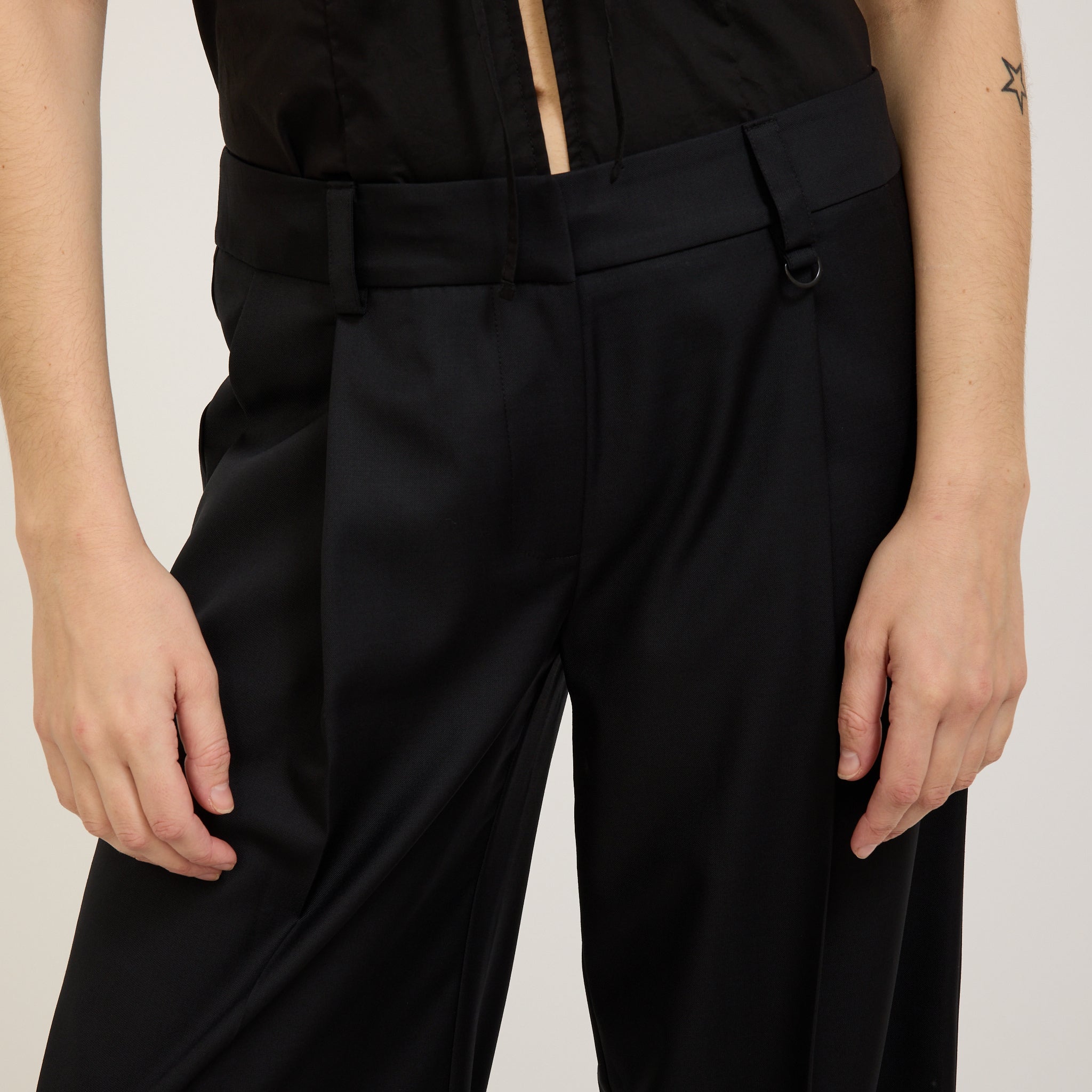 Permanent Vacation | Compound Trouser Black | Maplestore