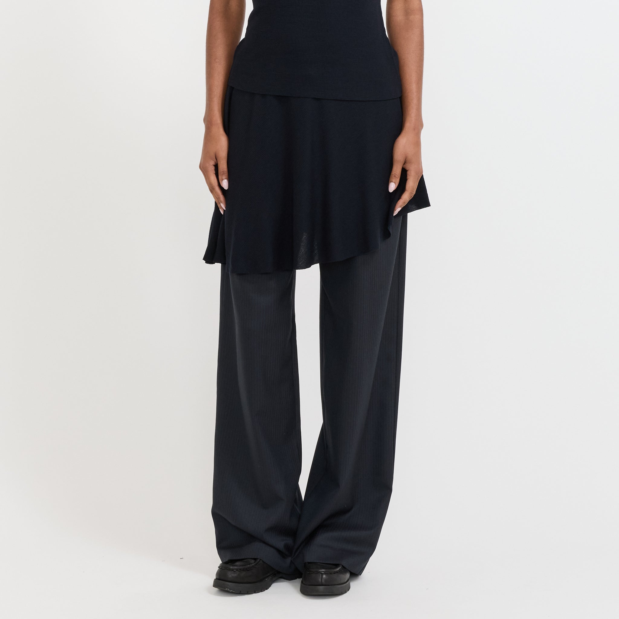 Permanent Vacation | Dissolve Wool Skirt Ink | Maplestore