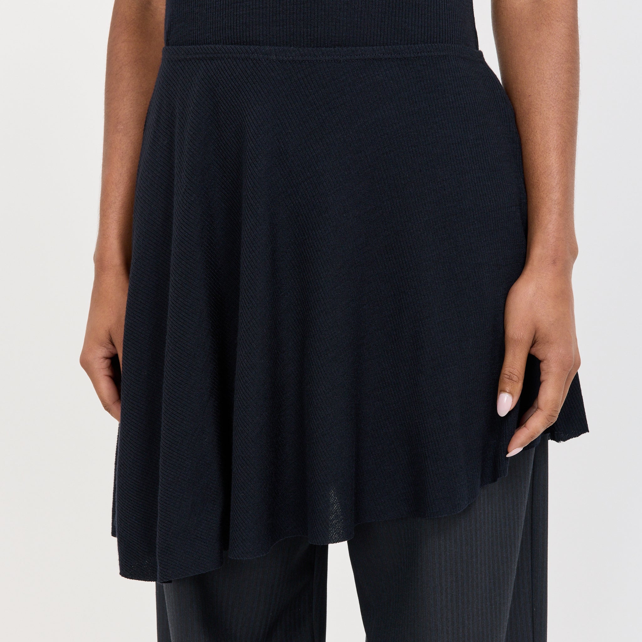 Permanent Vacation | Dissolve Wool Skirt Ink | Maplestore