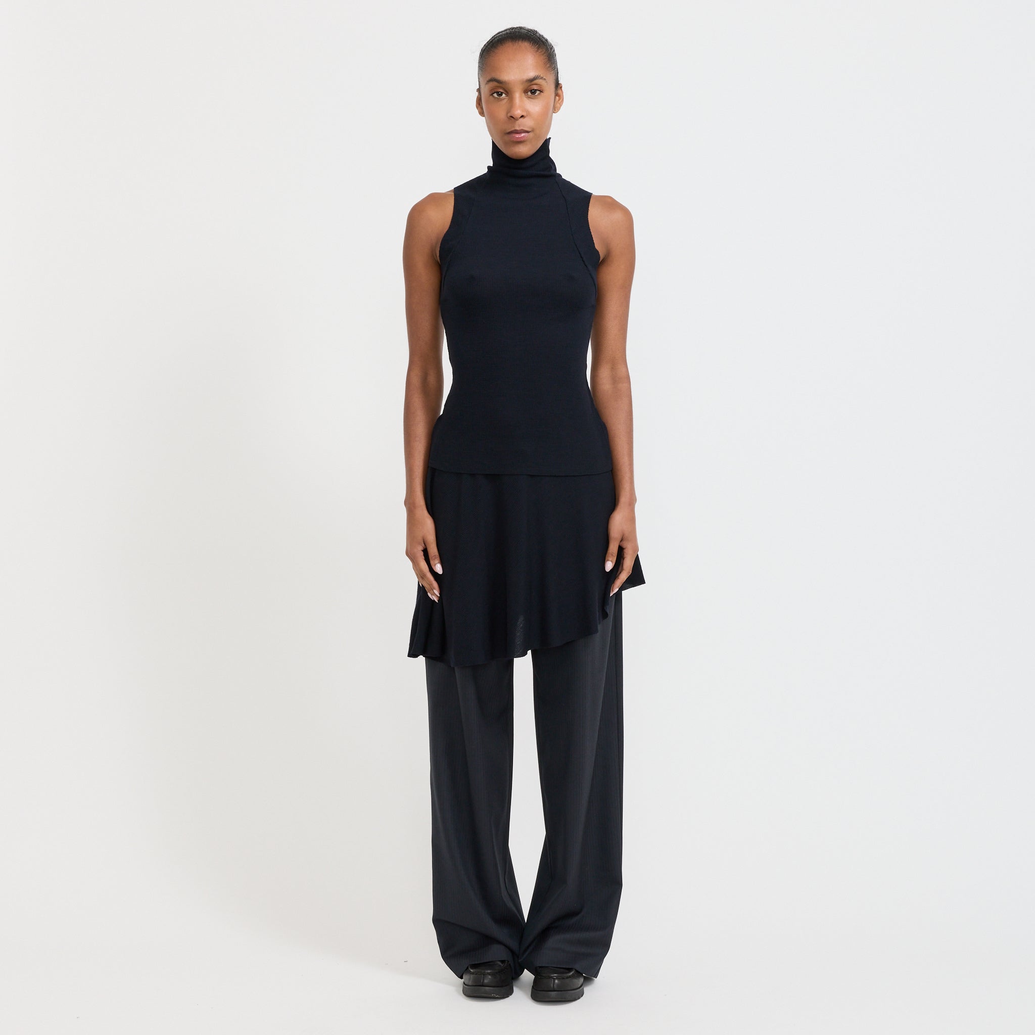 Permanent Vacation | Dissolve Wool Skirt Ink | Maplestore