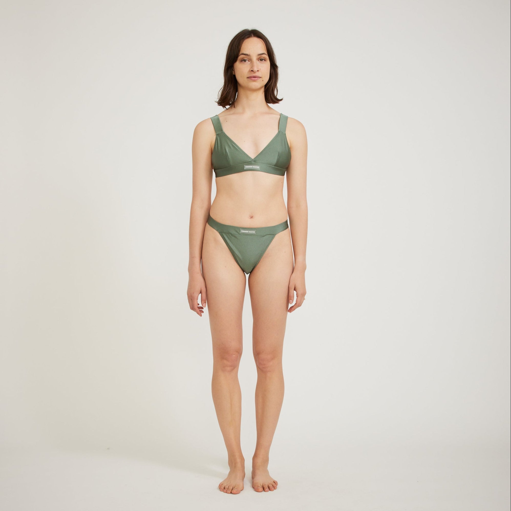 Immerse High Cut Briefs Mystic Green