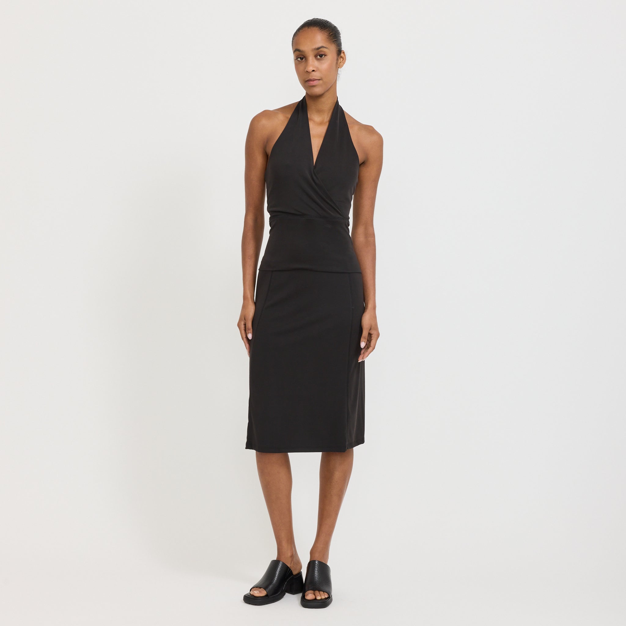 Resonance Halterneck Black