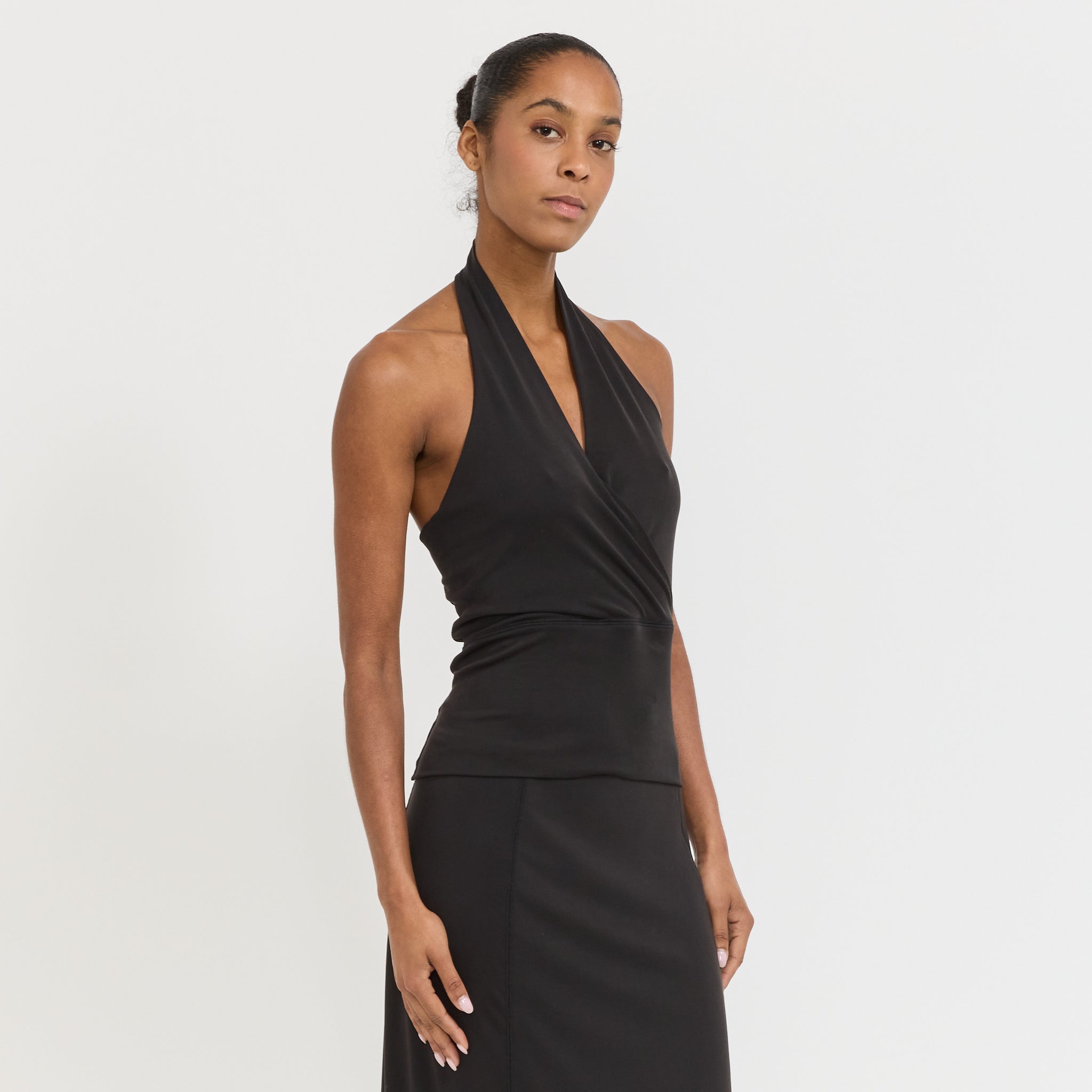 Resonance Halterneck Black