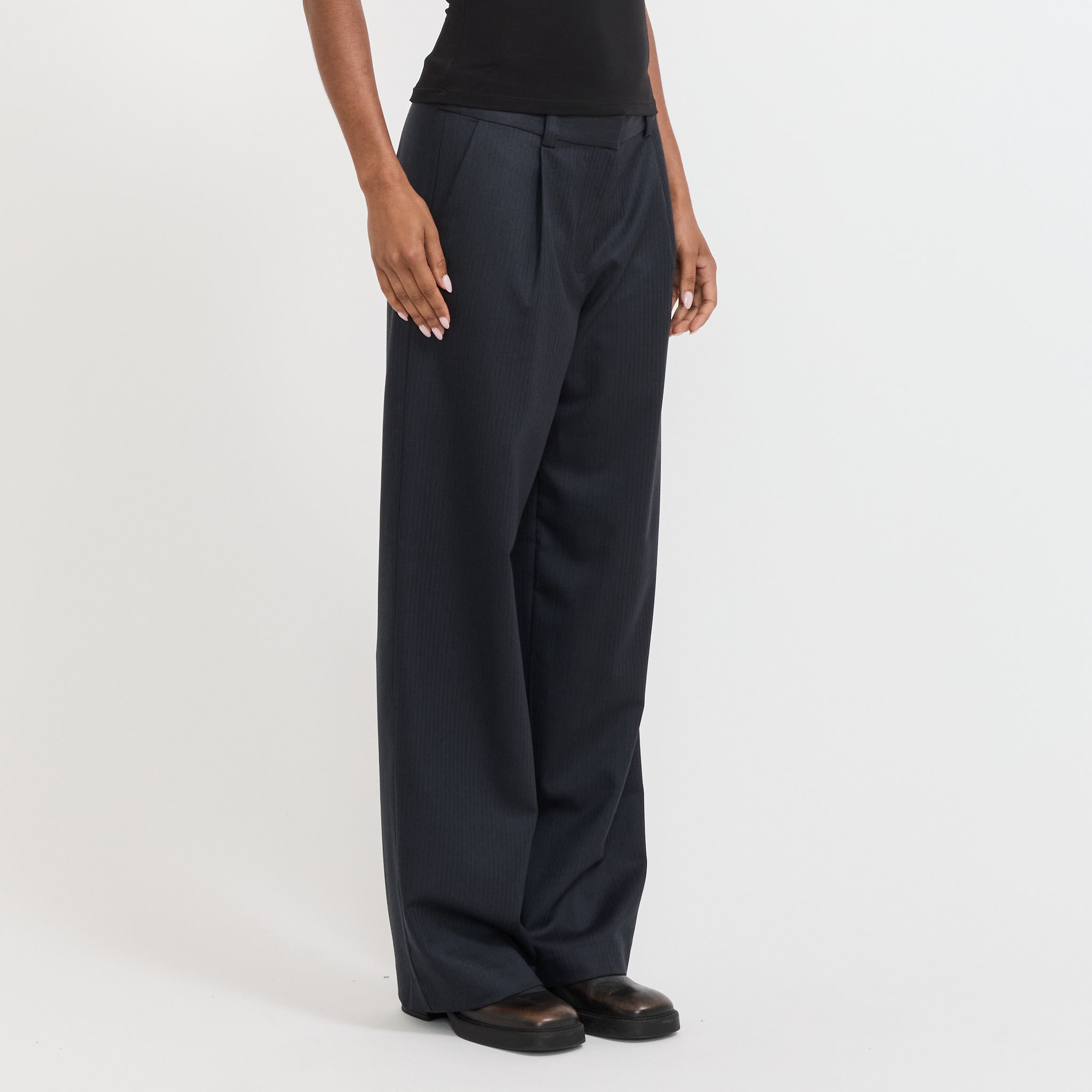 Sense Trouser Ink Stripe