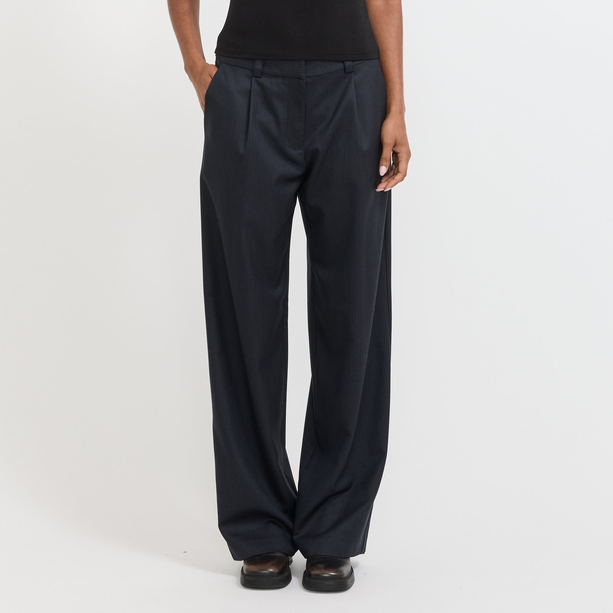 Sense Trouser Ink Stripe