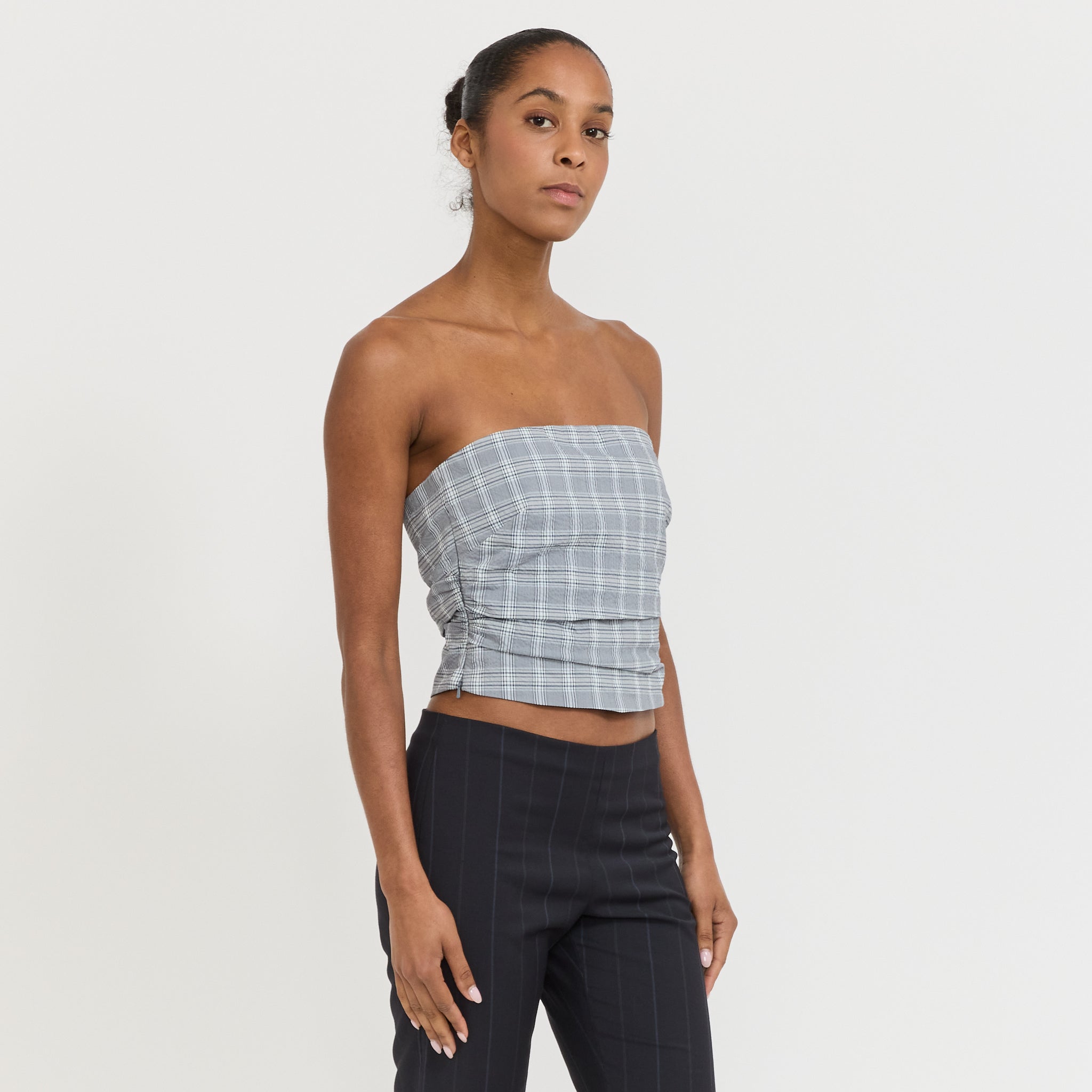 Subject Bustier Petrol Check