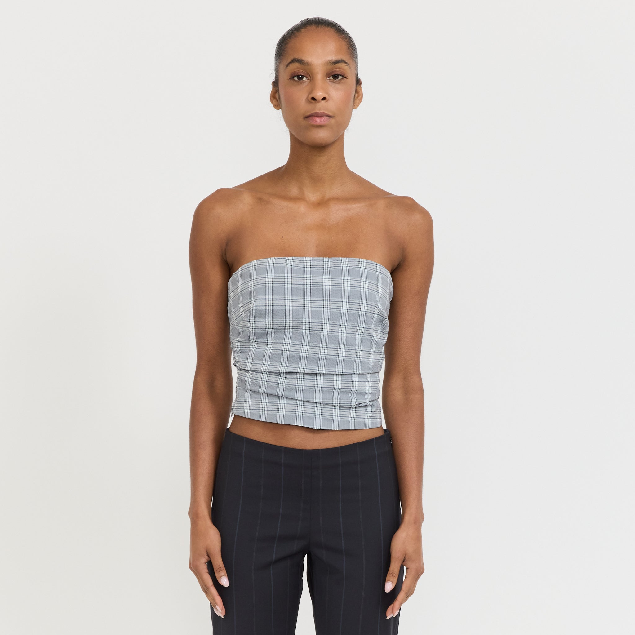 Subject Bustier Petrol Check