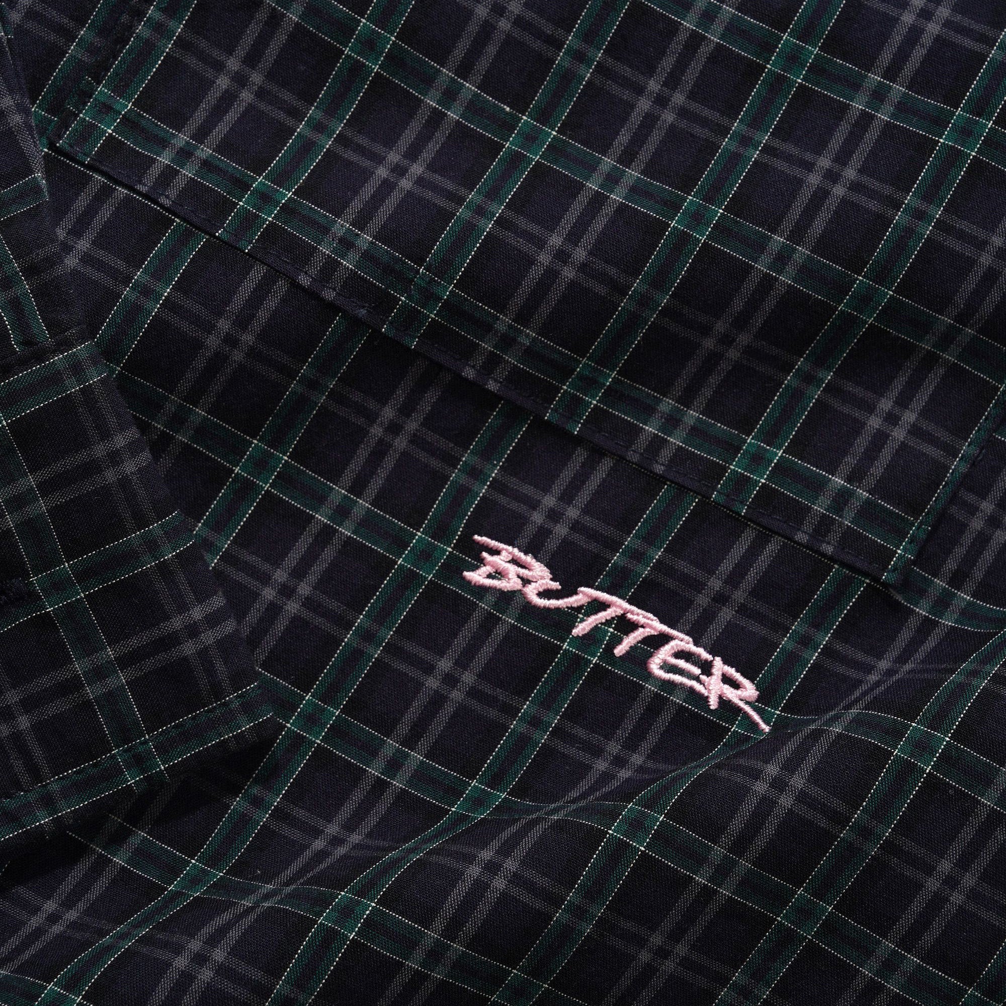 Butter Goods | Plaid Shirt Navy/Forest | Maplestore
