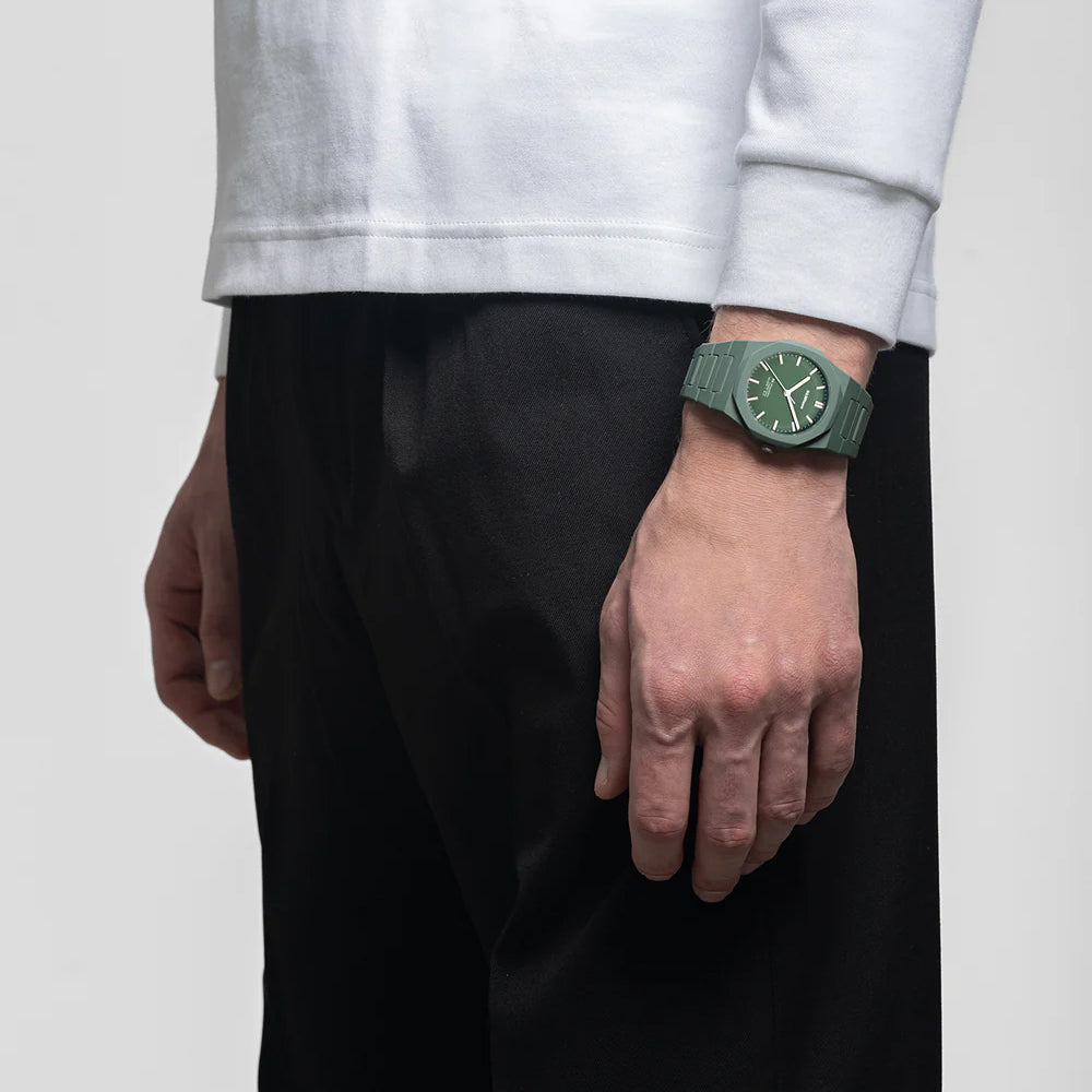 D1 Milano | Green Legacy 40.5mm Polycarbon Watch | Maplestore