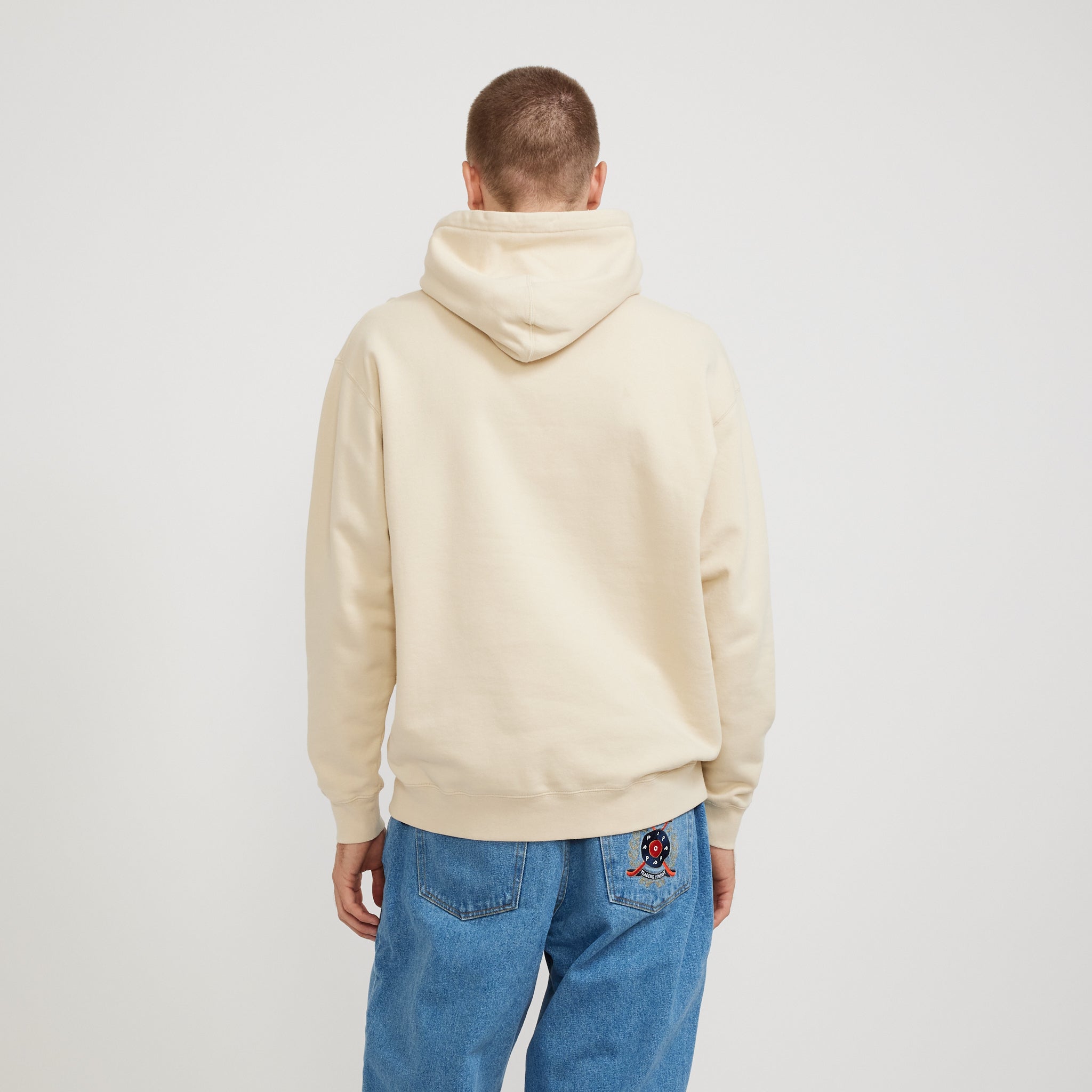 Reception | Hooded Sweat Icon Dusty Sand | Maplestore