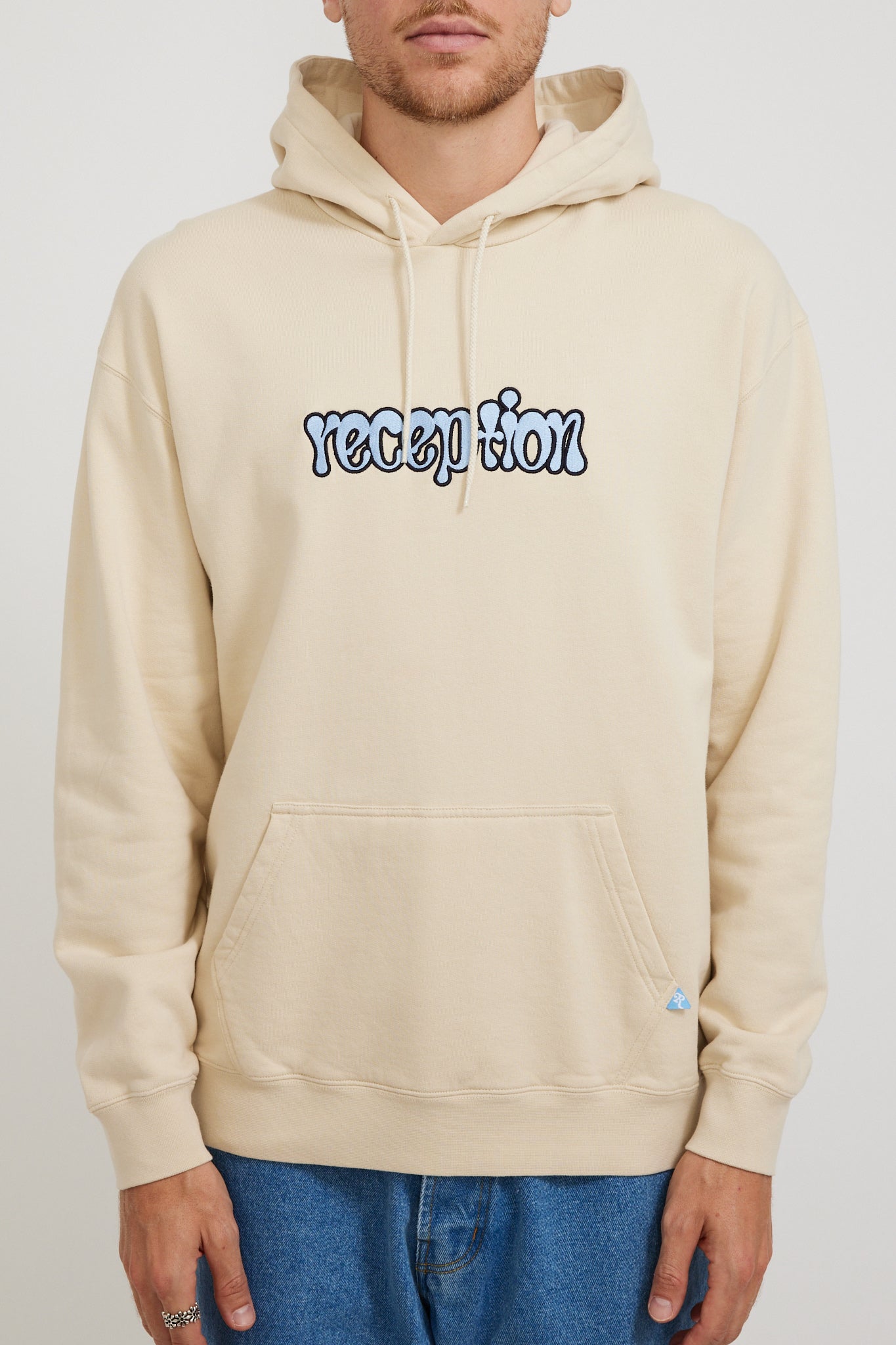 Reception | Hooded Sweat Icon Dusty Sand | Maplestore