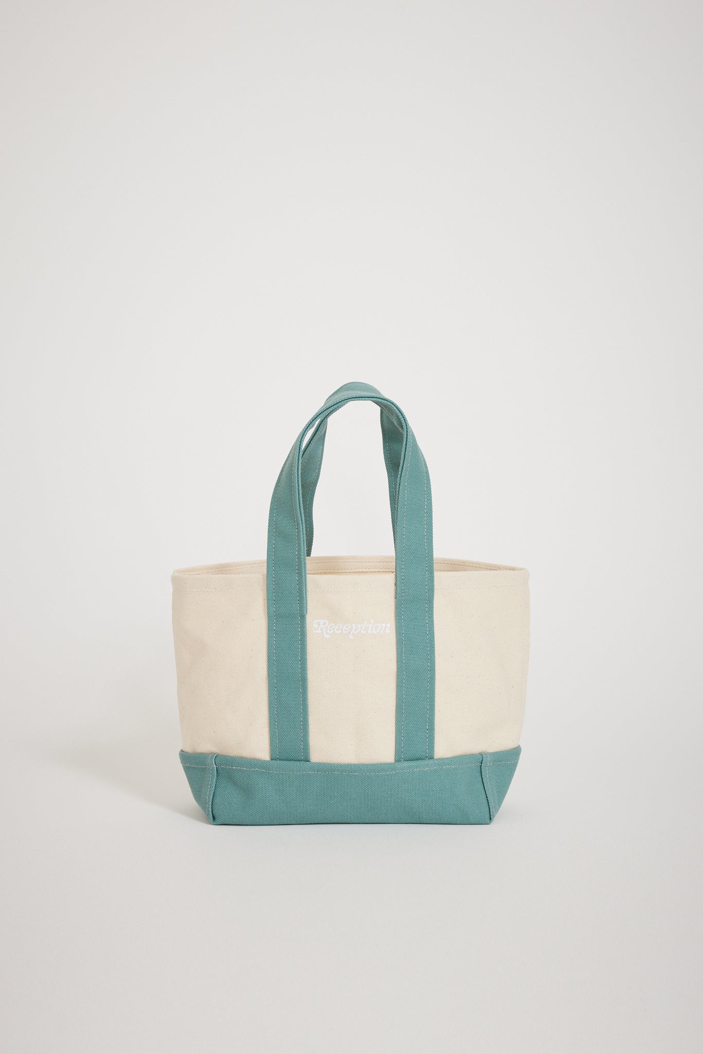 Reception | Mini Shopper Bag Dusty Sand/Dusty Green | Maplestore