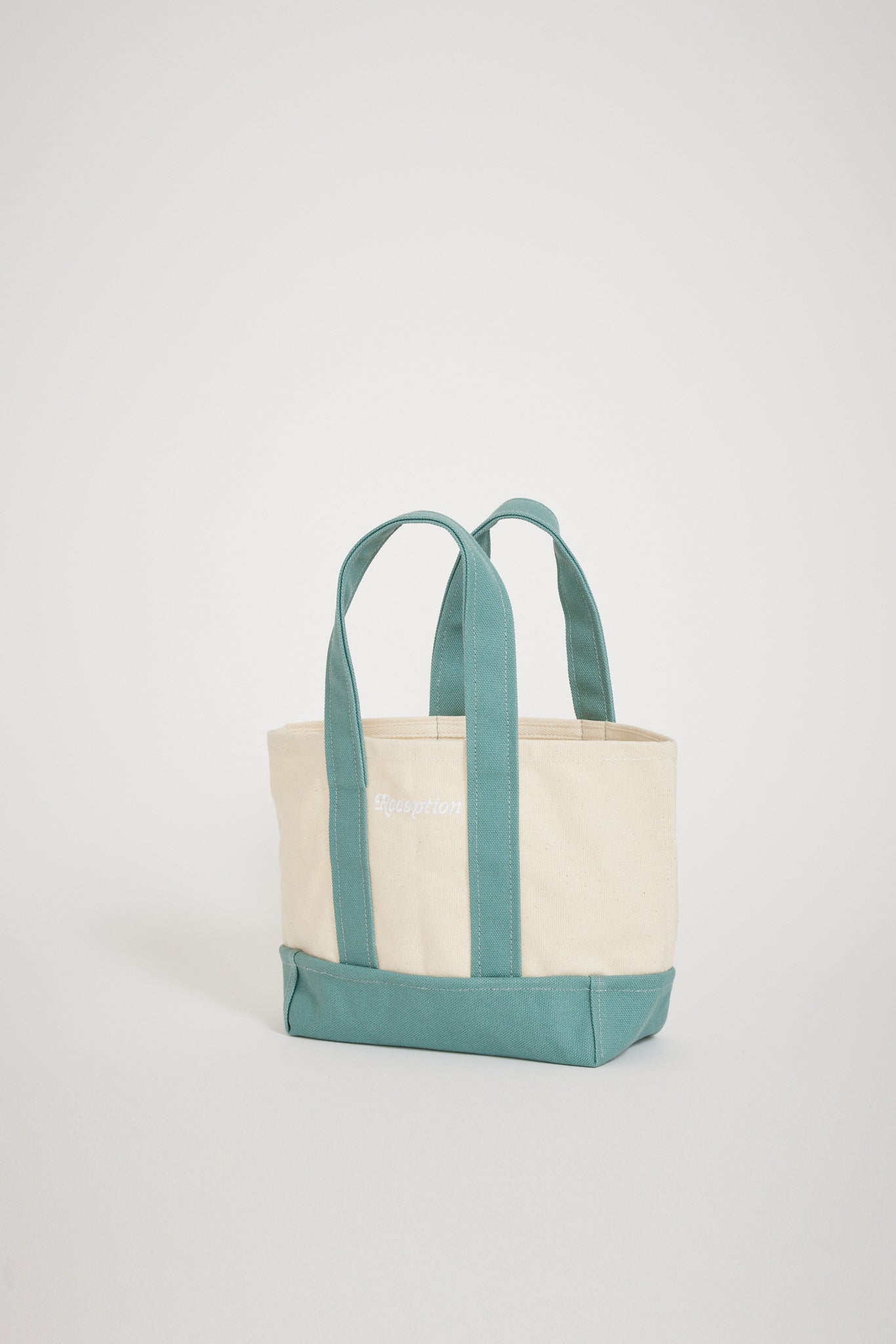 Reception | Mini Shopper Bag Dusty Sand/Dusty Green | Maplestore