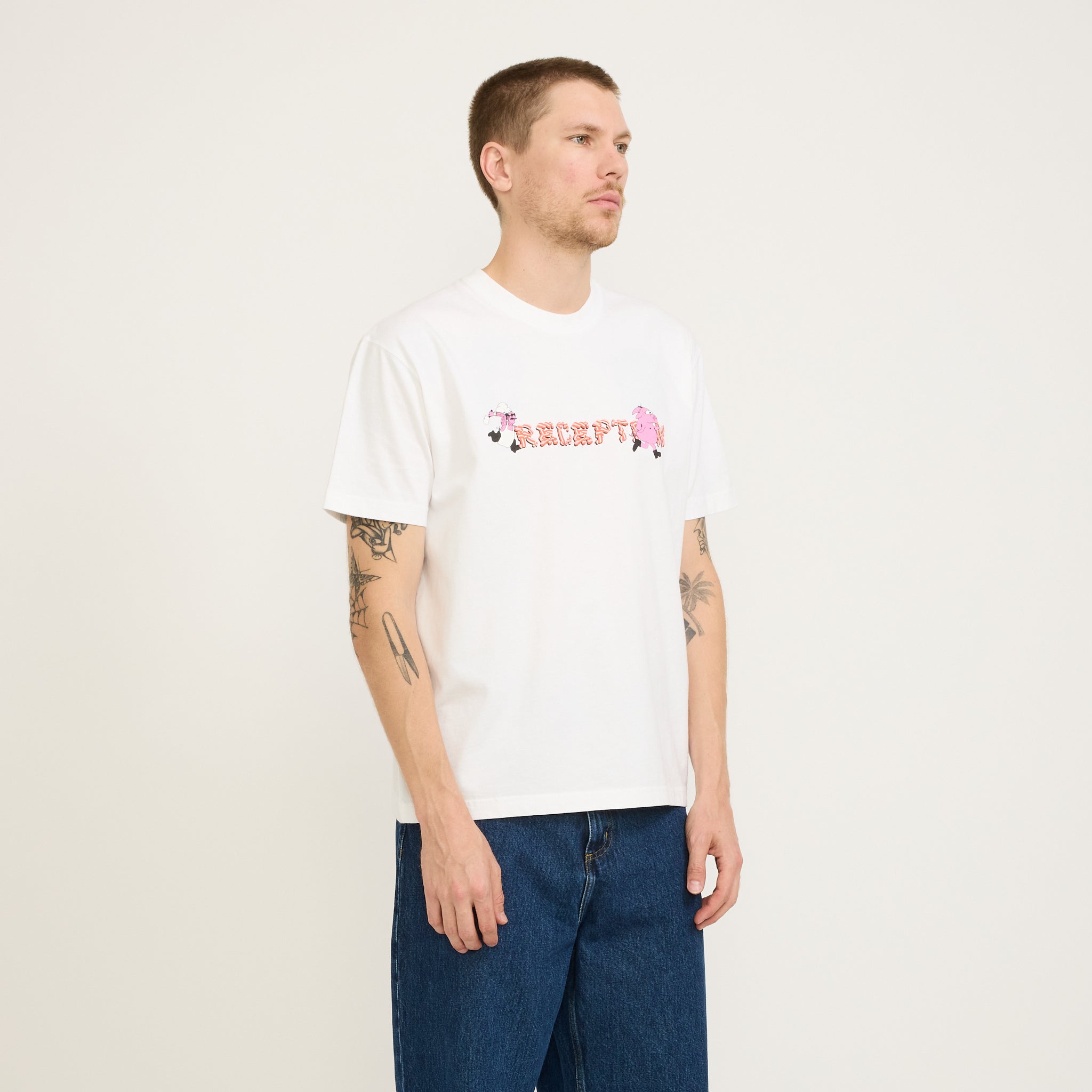 Reception | SS Tee Bacon White | Maplestore