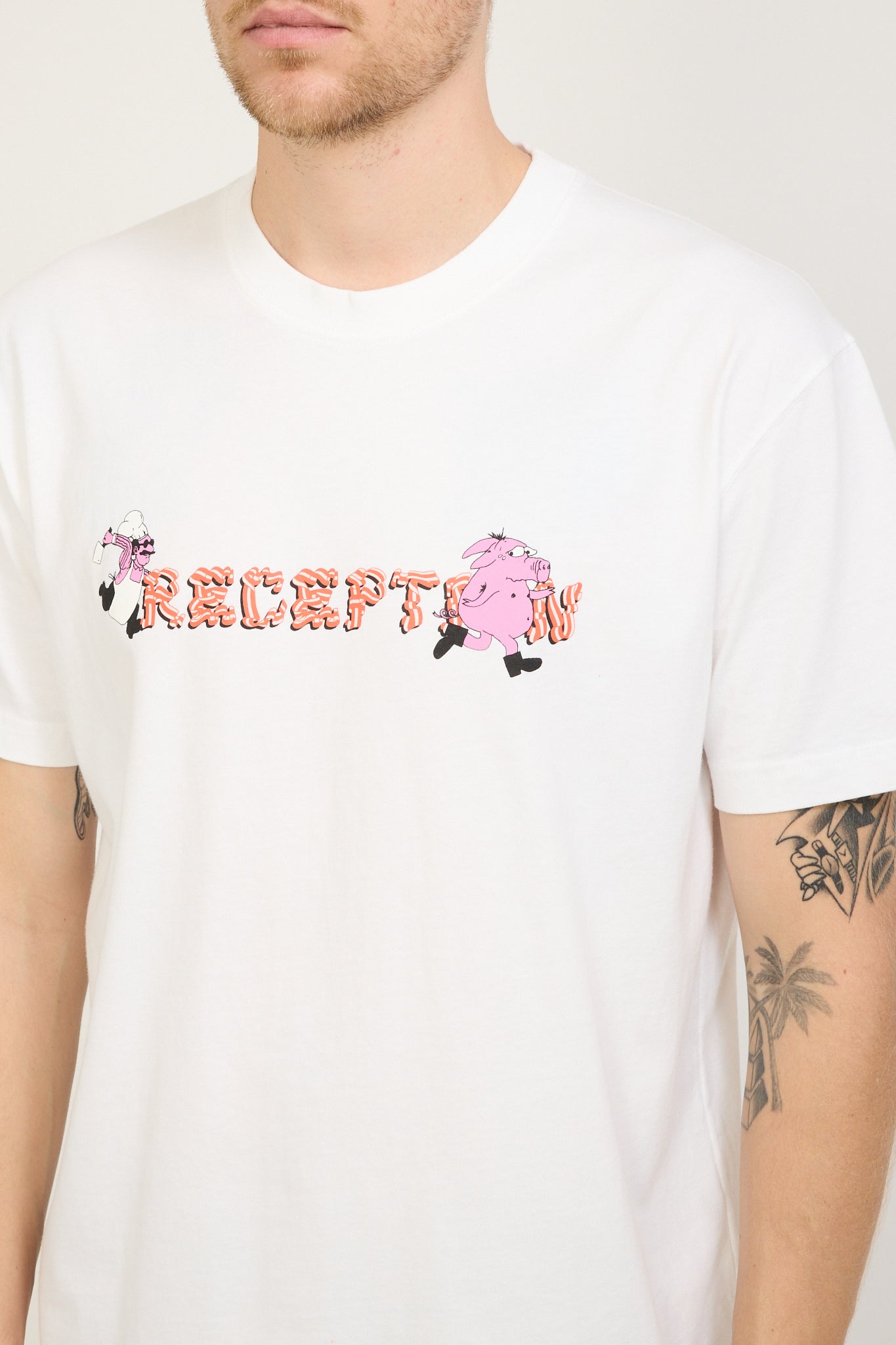 Reception | SS Tee Bacon White | Maplestore