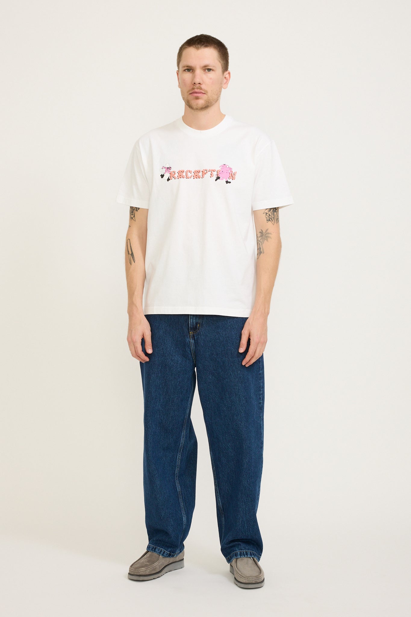 Reception | SS Tee Bacon White | Maplestore