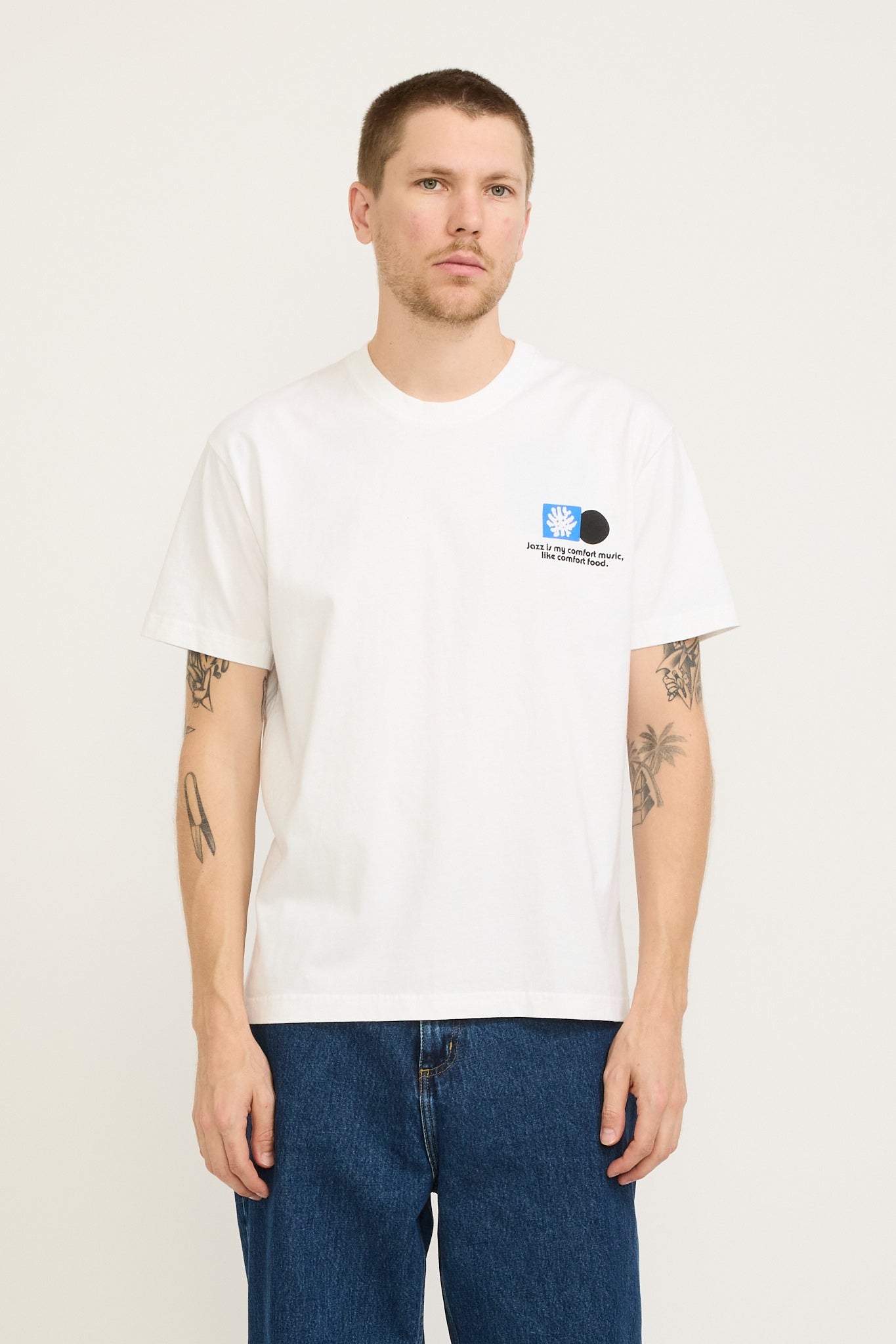 SS Tee Comfort White