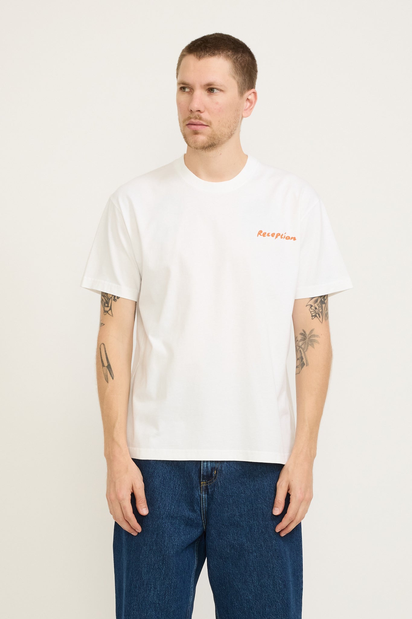 Reception | SS Tee Food White | Maplestore