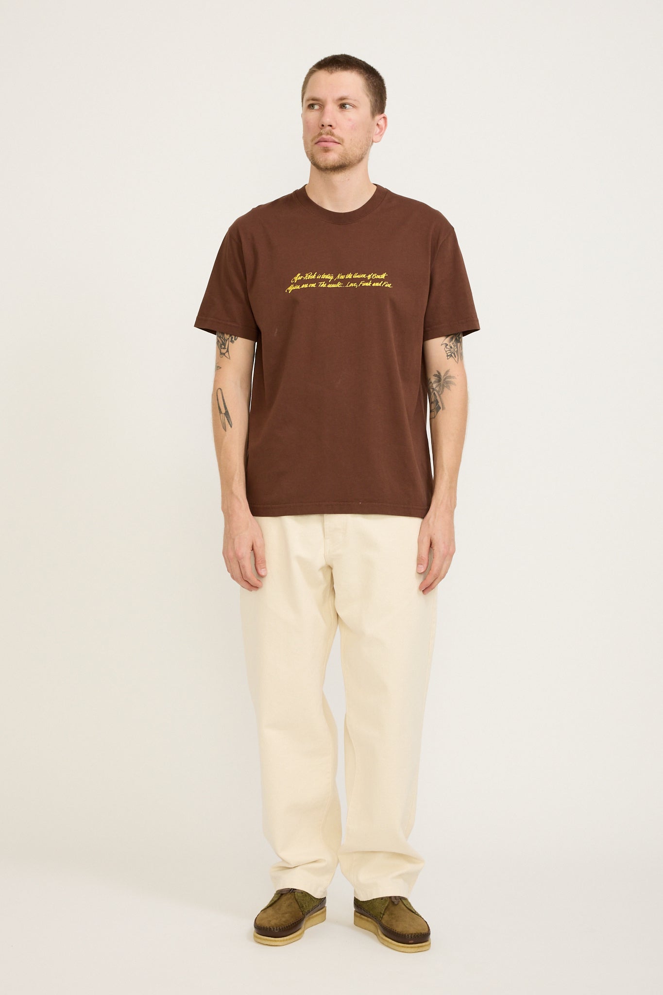 Reception | SS Tee Funk Choco Brown | Maplestore