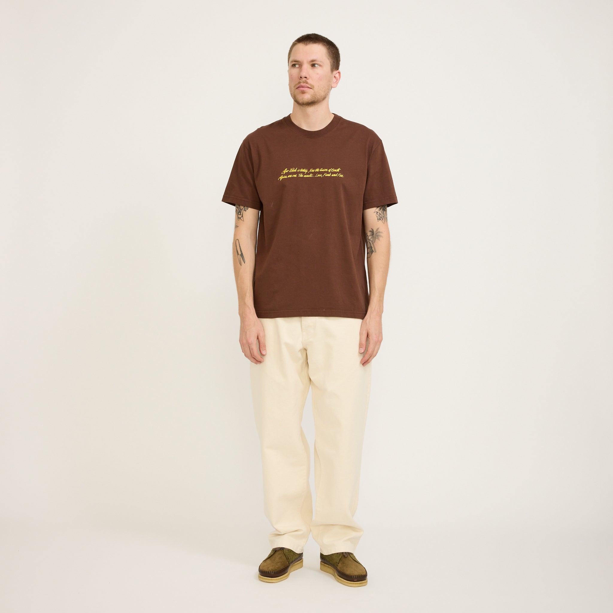 Reception | SS Tee Funk Choco Brown | Maplestore