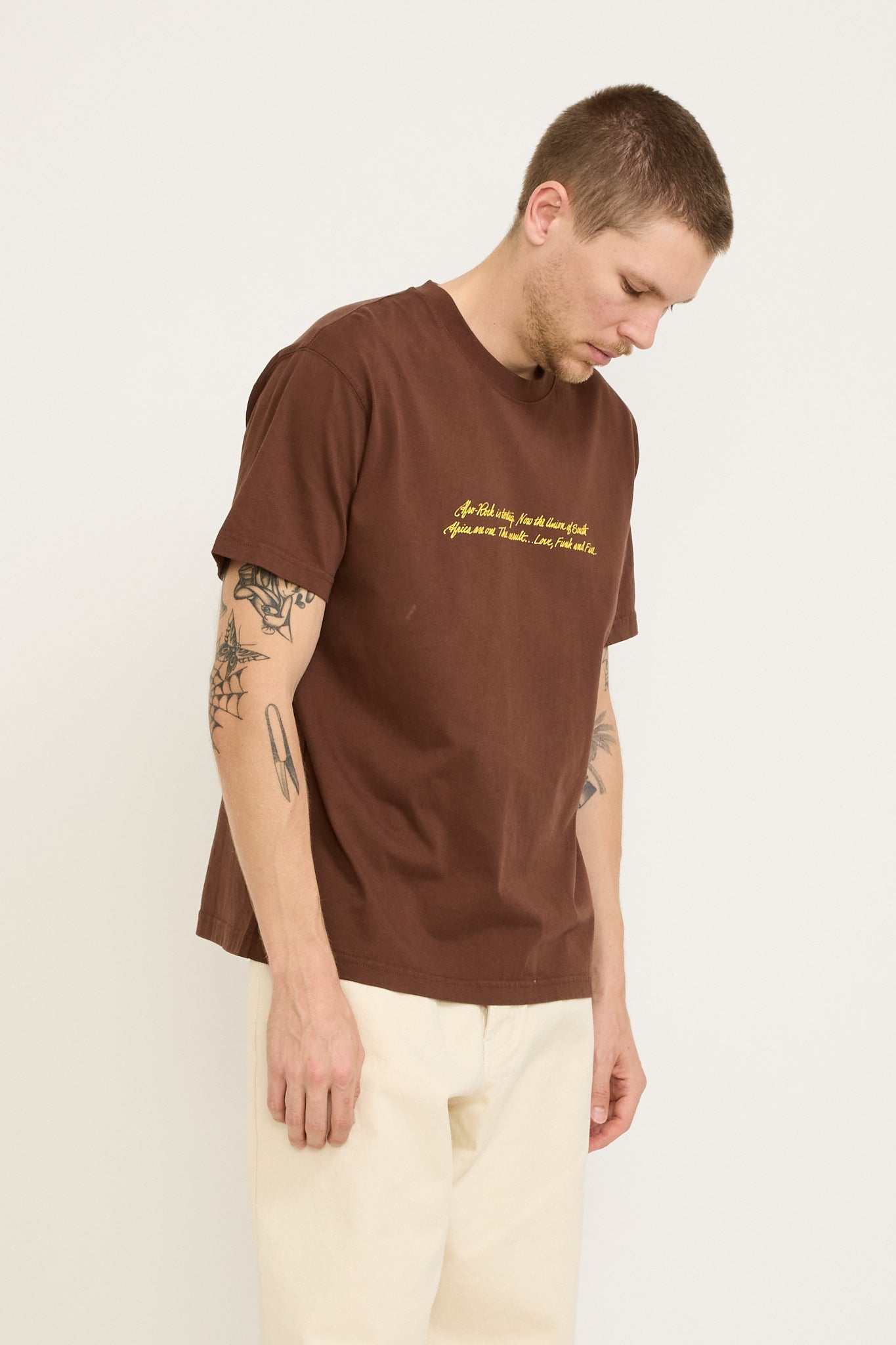 Reception | SS Tee Funk Choco Brown | Maplestore