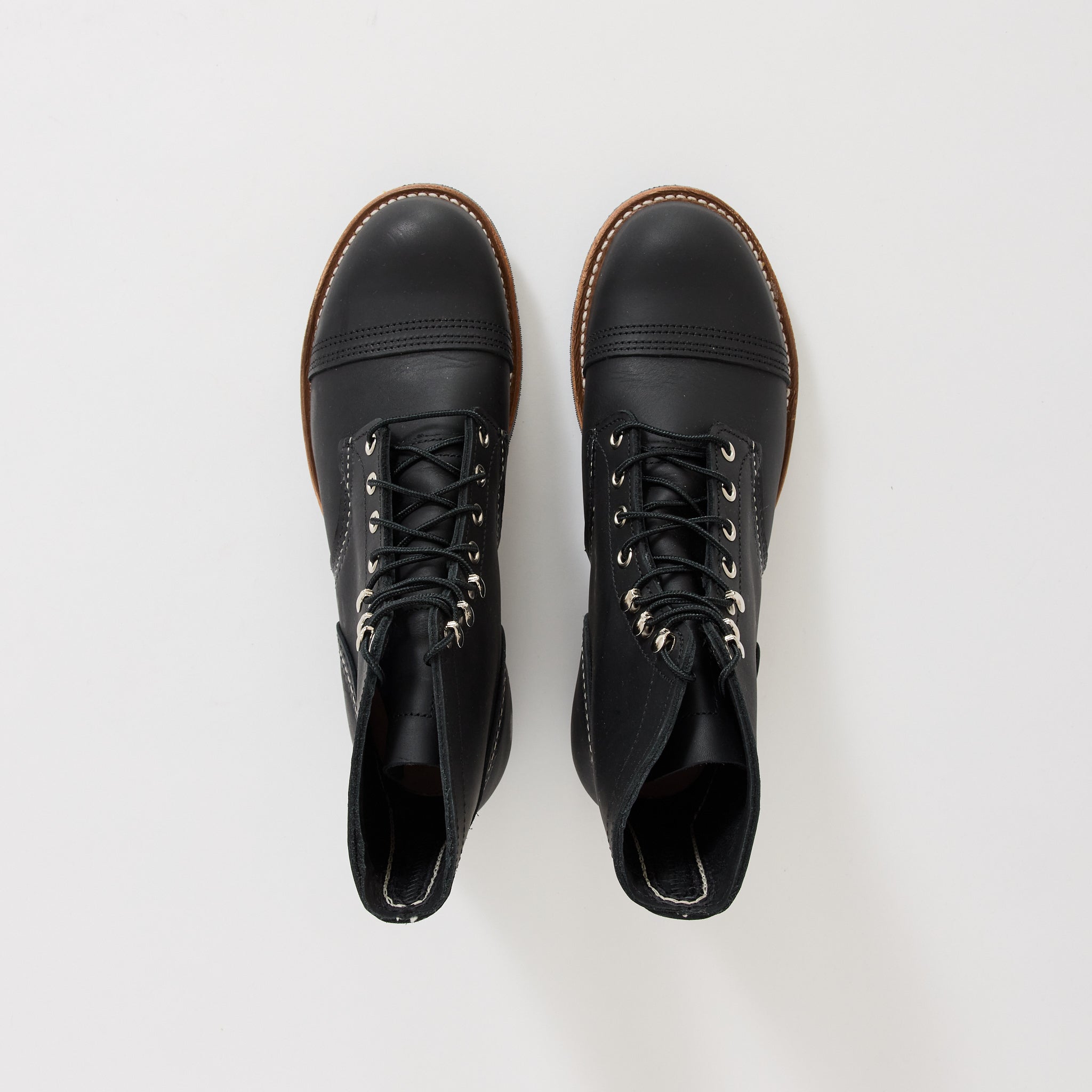Iron Ranger Black Harness Leather