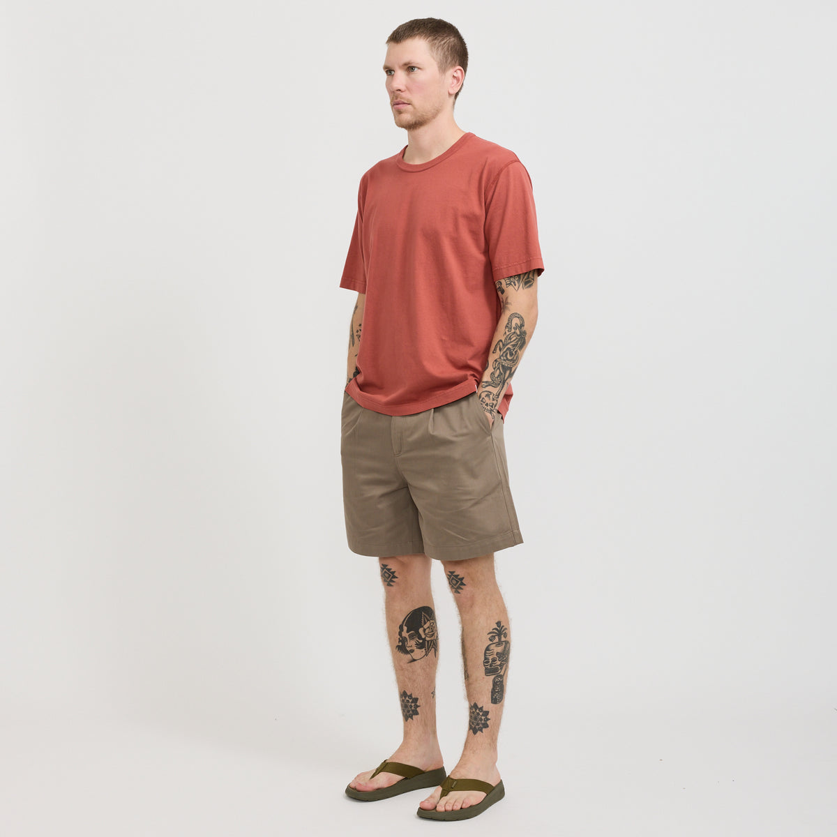 Repare Goods | Fixed Waist Short Mushroom | Maplestore