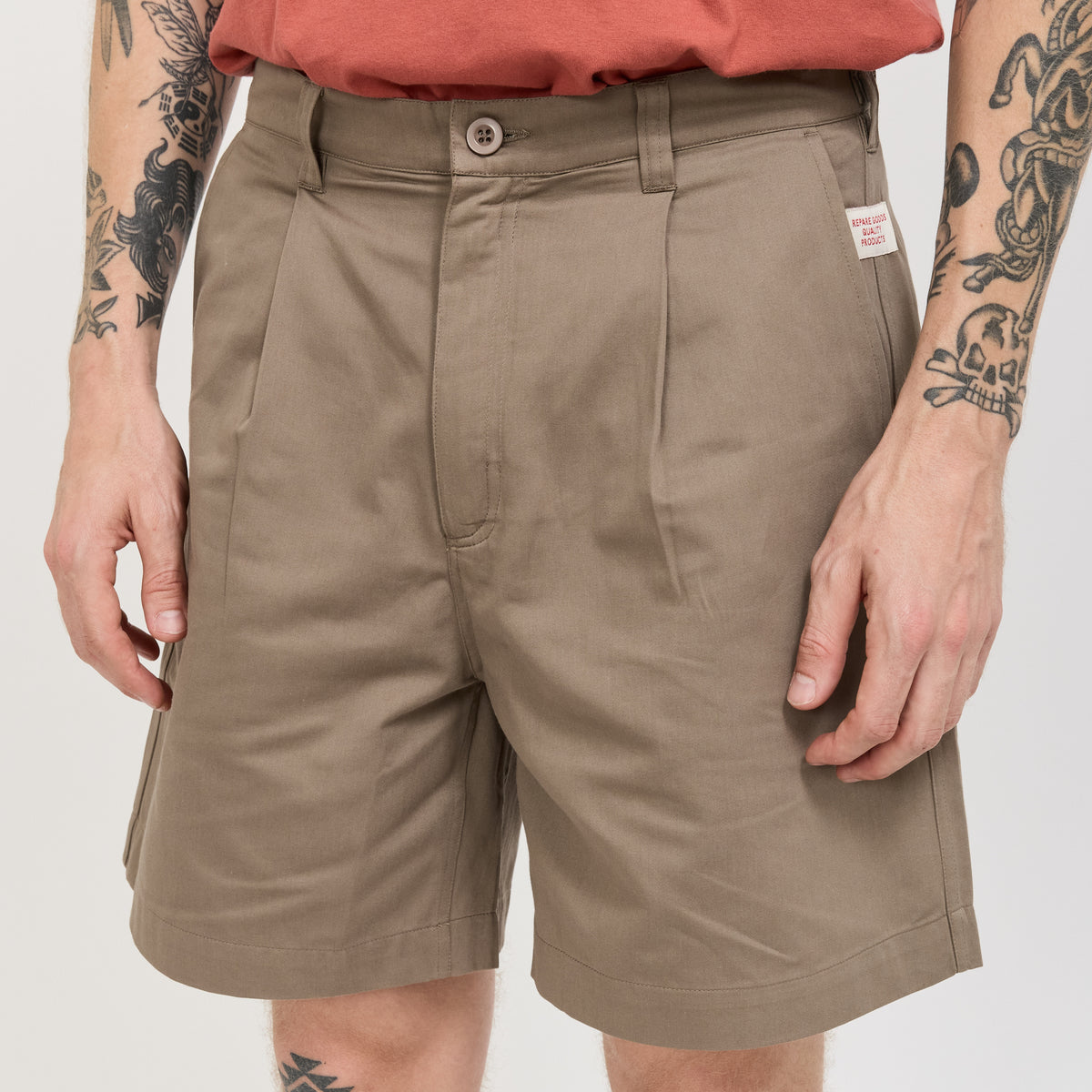 Repare Goods | Fixed Waist Short Mushroom | Maplestore